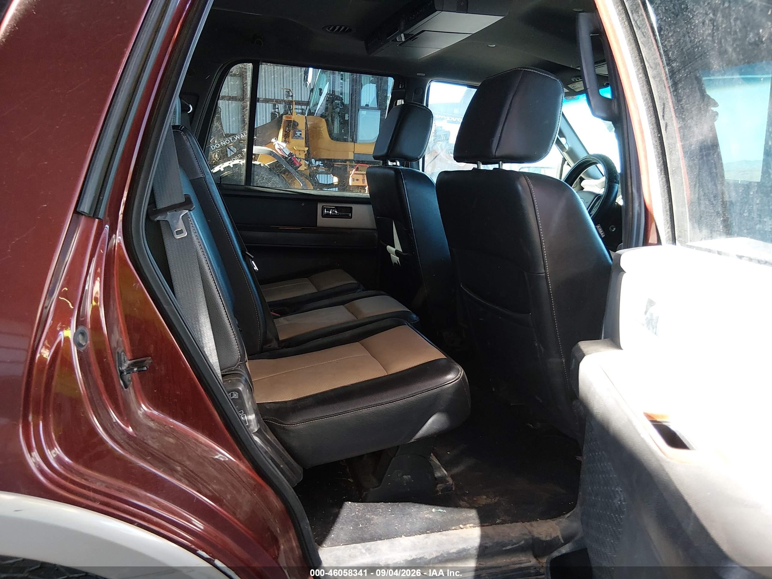 2007 Ford Expedition Eddie Bauer Burgundy vin: 1FMFU18577LA91129