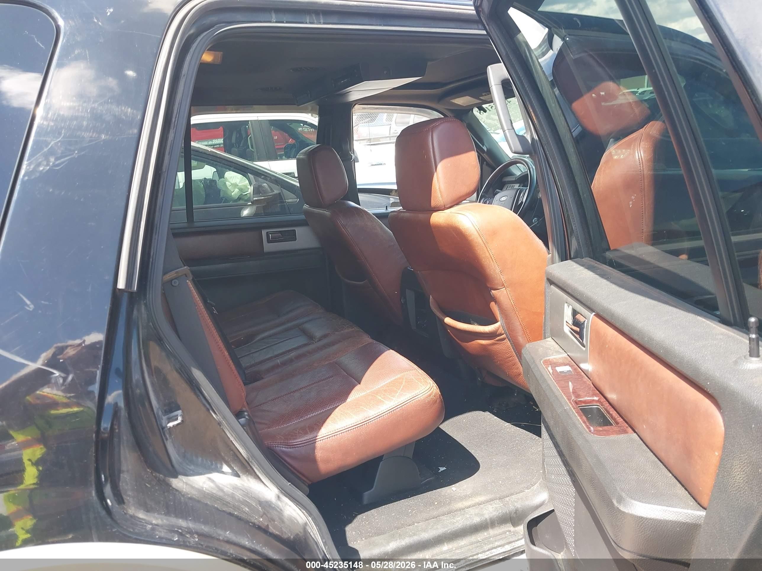 2008 Ford Expedition Eddie Bauer/king Ranch Черный vin: 1FMFU18578LA40876