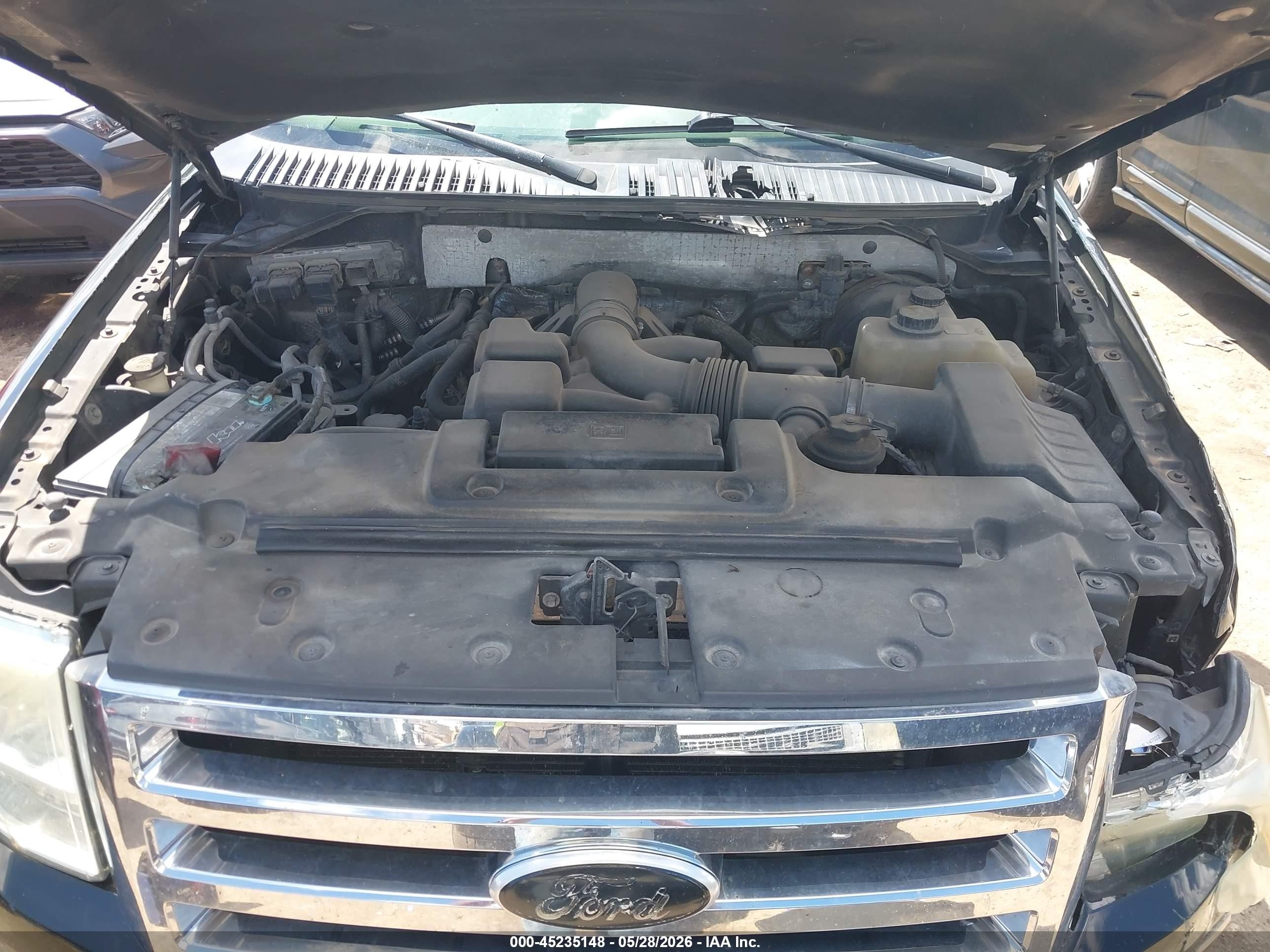 2008 Ford Expedition Eddie Bauer/king Ranch Черный vin: 1FMFU18578LA40876
