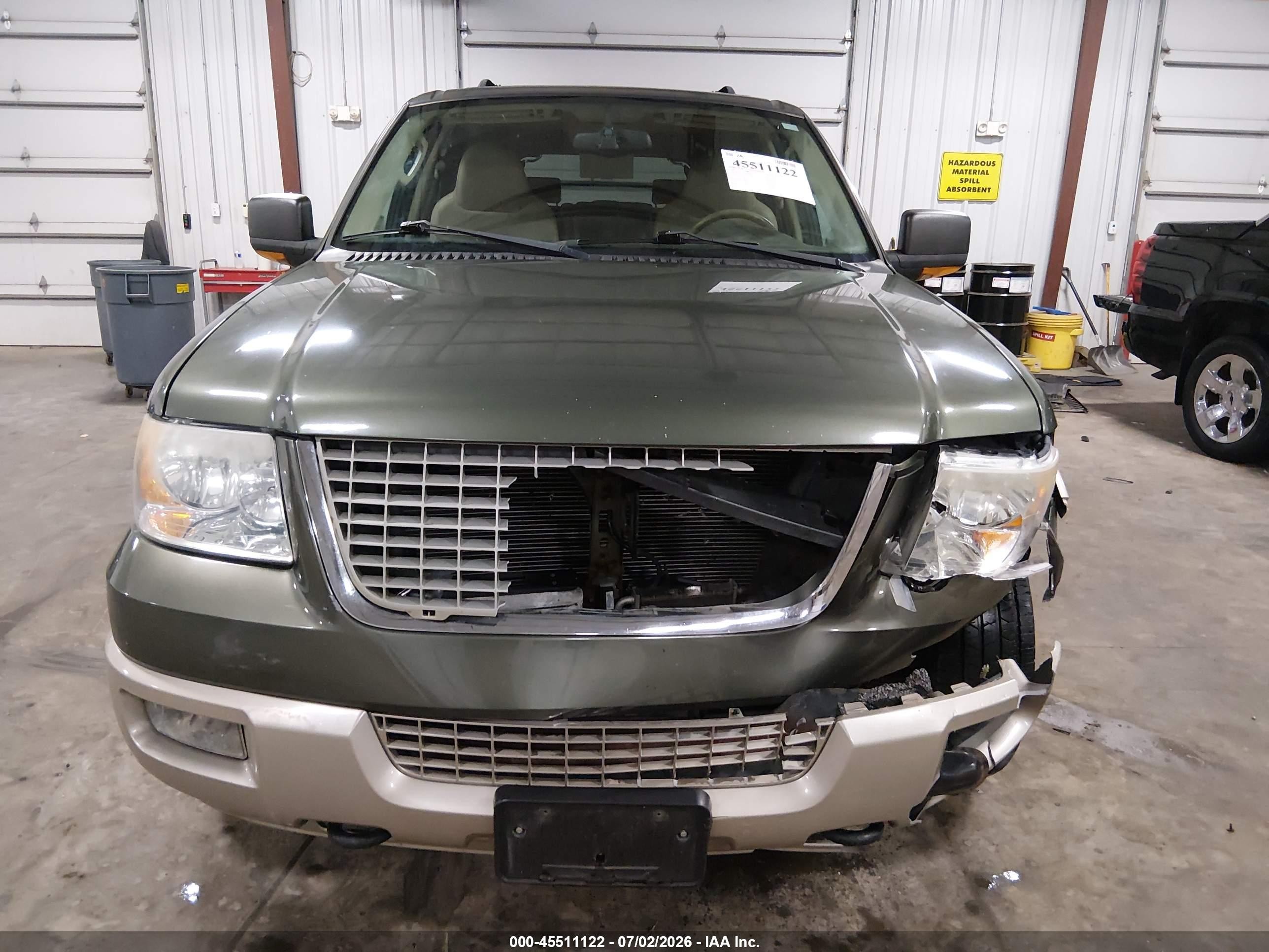 2005 Ford Expedition Eddie Bauer/king Ranch Green vin: 1FMFU18585LA32250