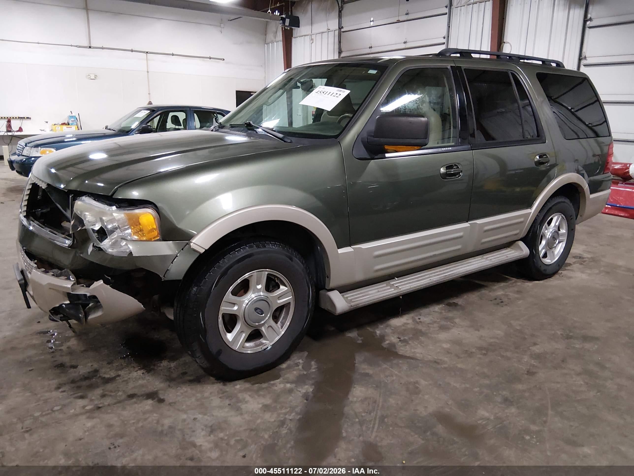 2005 Ford Expedition Eddie Bauer/king Ranch Green vin: 1FMFU18585LA32250