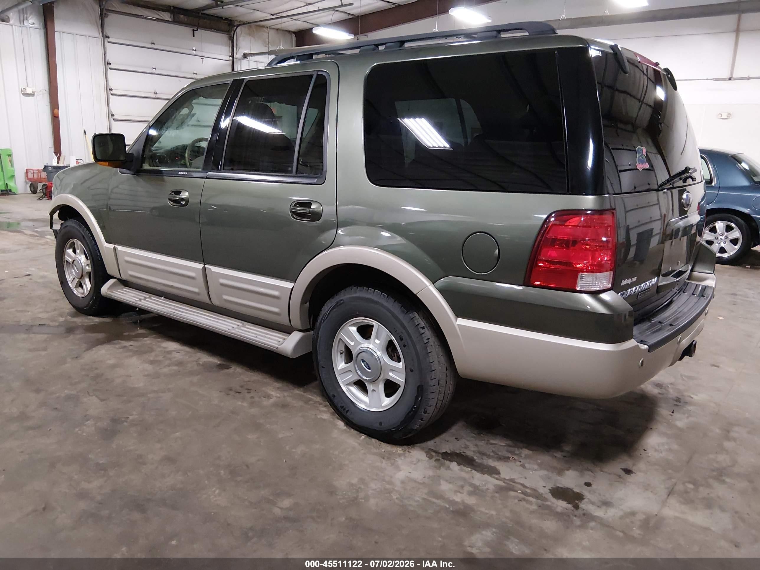 2005 Ford Expedition Eddie Bauer/king Ranch Green vin: 1FMFU18585LA32250