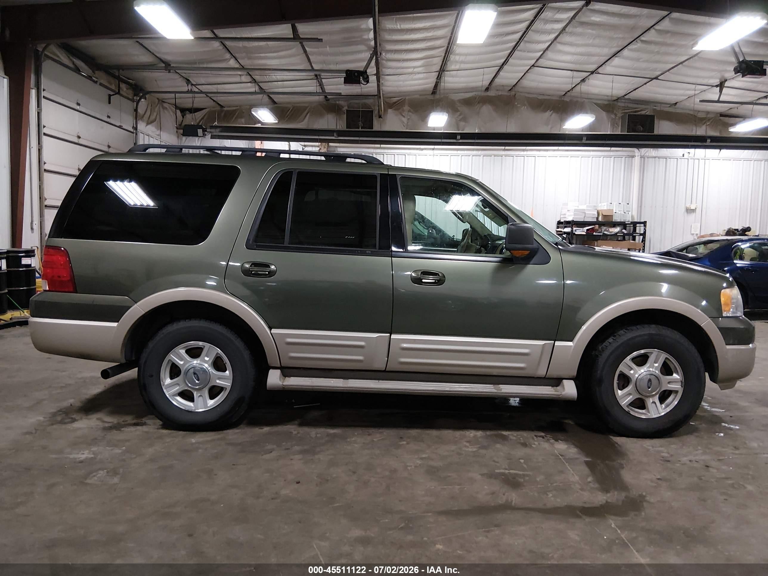 2005 Ford Expedition Eddie Bauer/king Ranch Green vin: 1FMFU18585LA32250