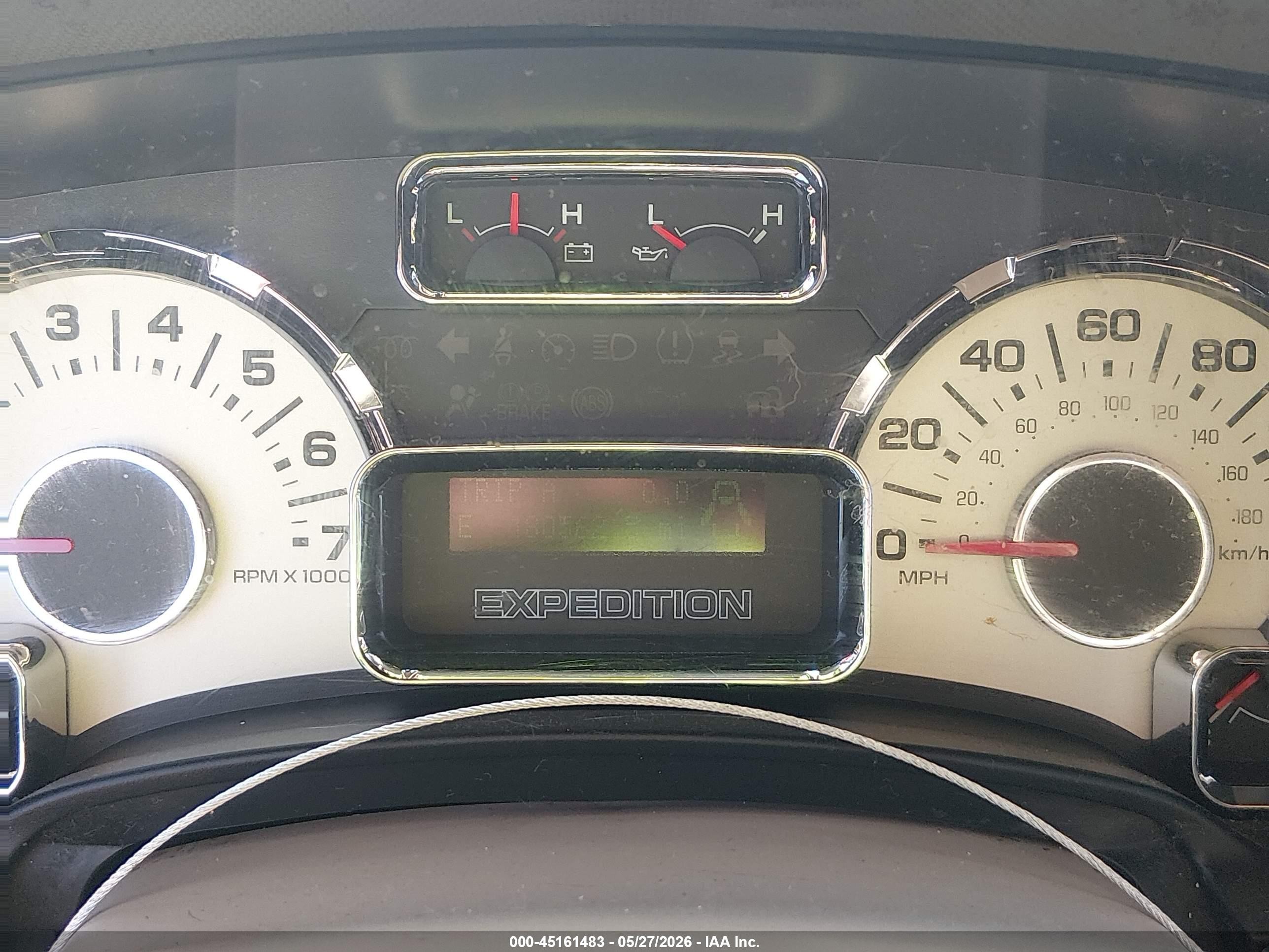 2009 Ford Expedition Eddie Bauer/king Ranch White vin: 1FMFU18589EA78364