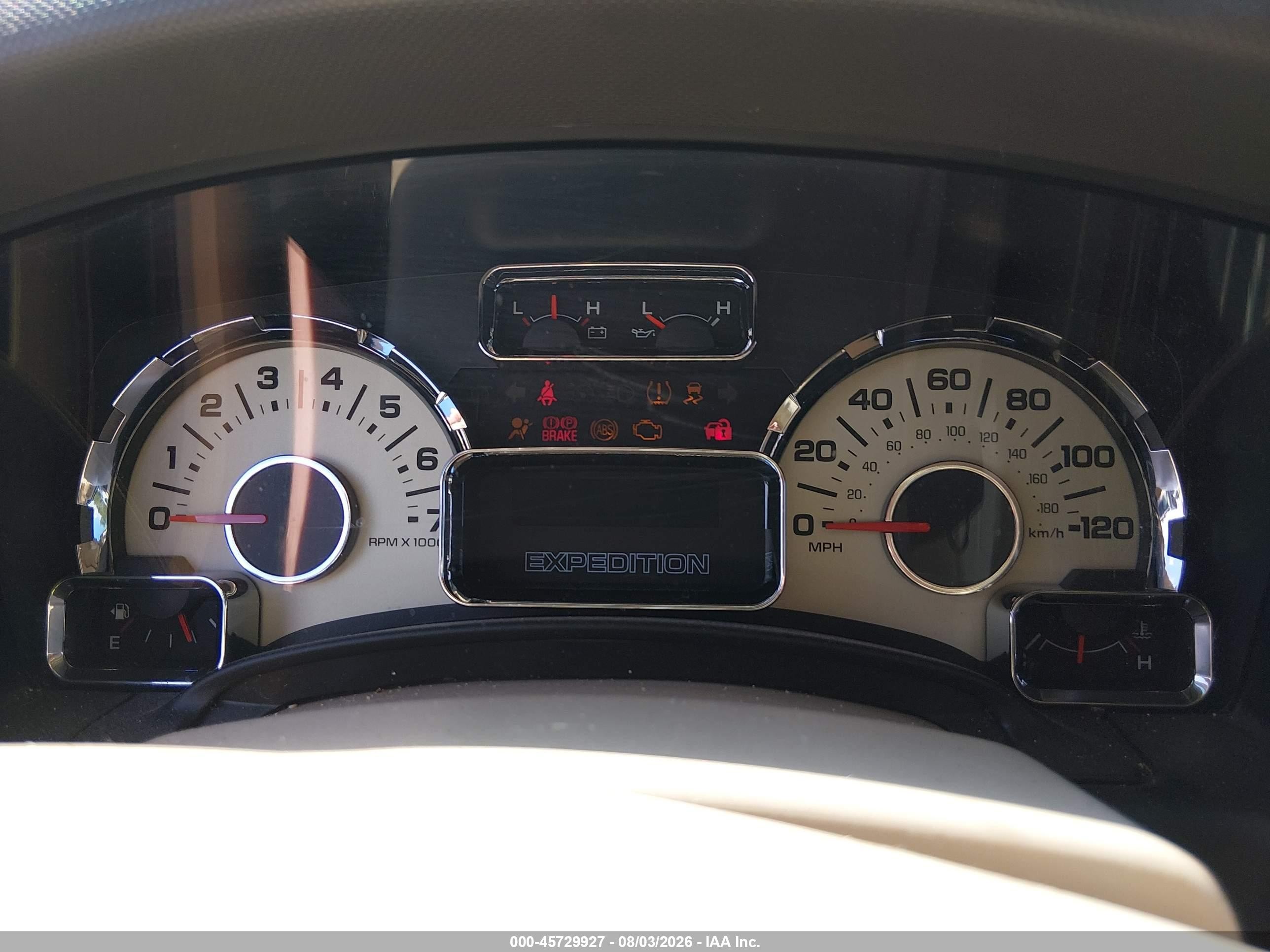 2009 Ford Expedition Eddie Bauer/king Ranch White vin: 1FMFU18589EB03750