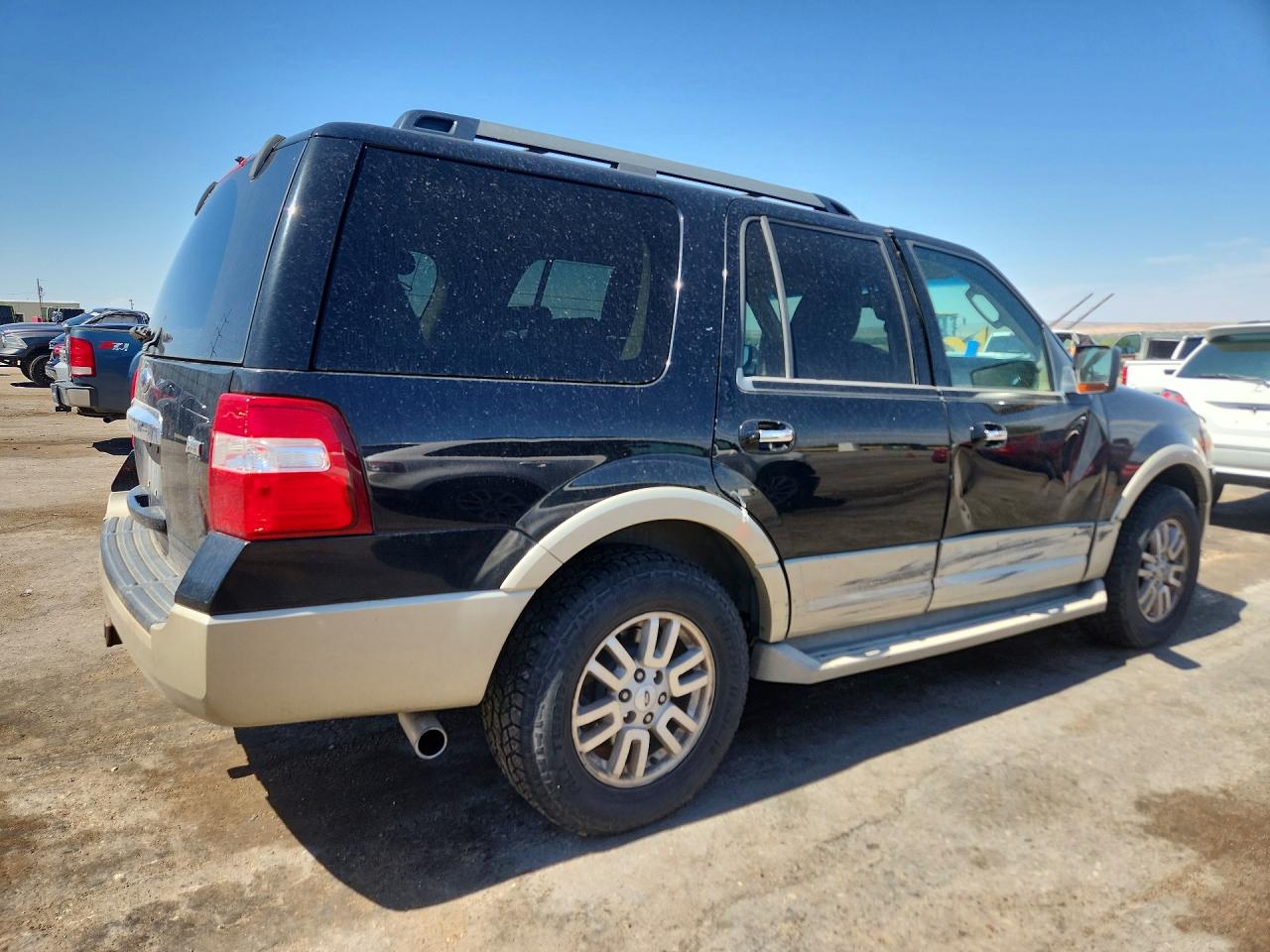 2009 Ford Expedition Eddie Bauer Black vin: 1FMFU18599EB06740
