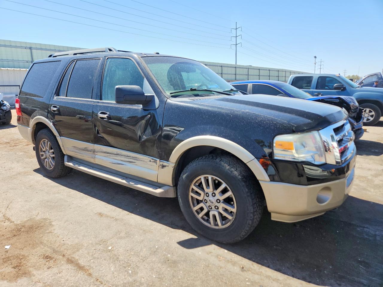 2009 Ford Expedition Eddie Bauer Black vin: 1FMFU18599EB06740