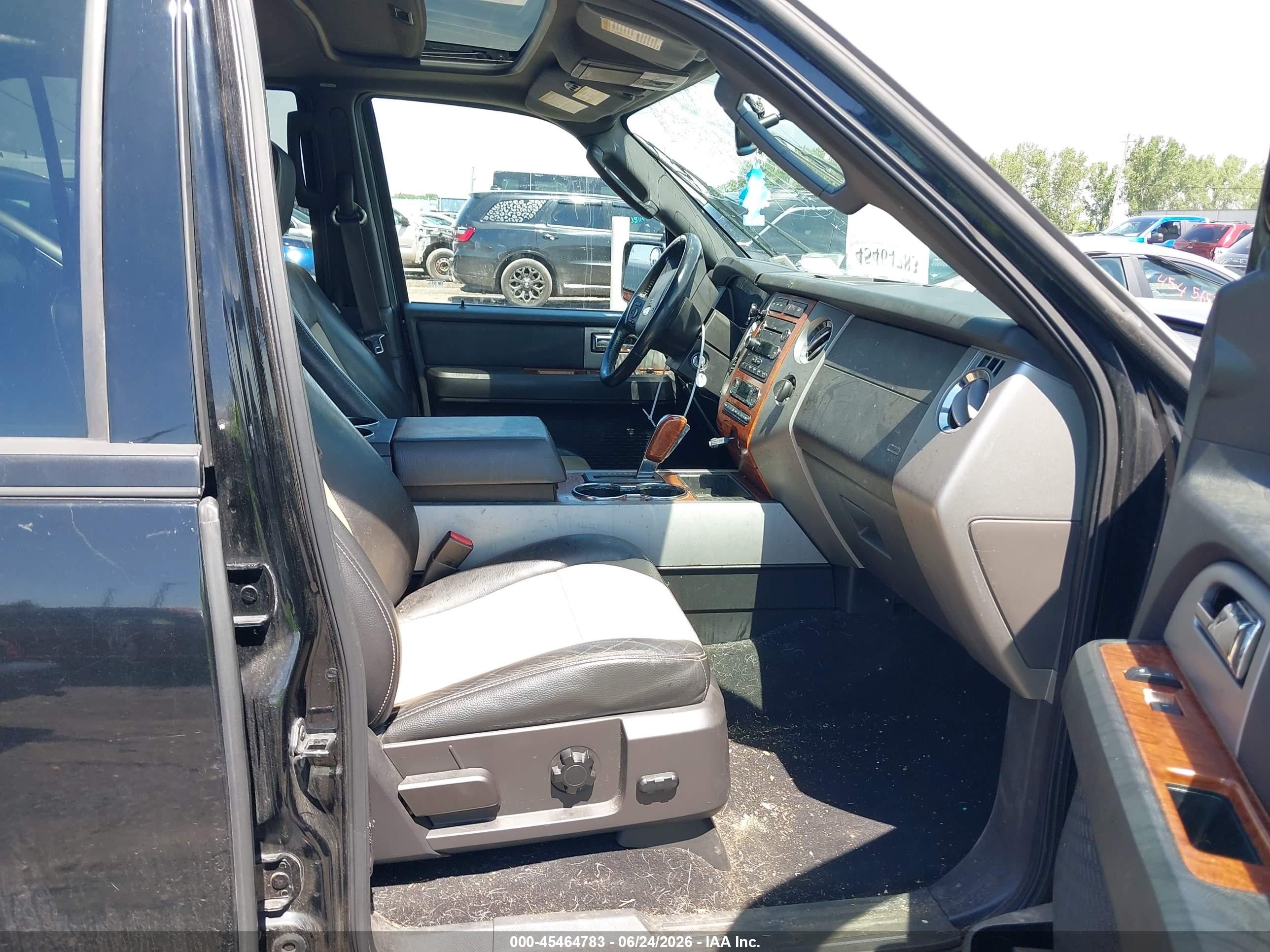 2008 Ford Expedition Eddie Bauer/king Ranch Black vin: 1FMFU185X8LA24879