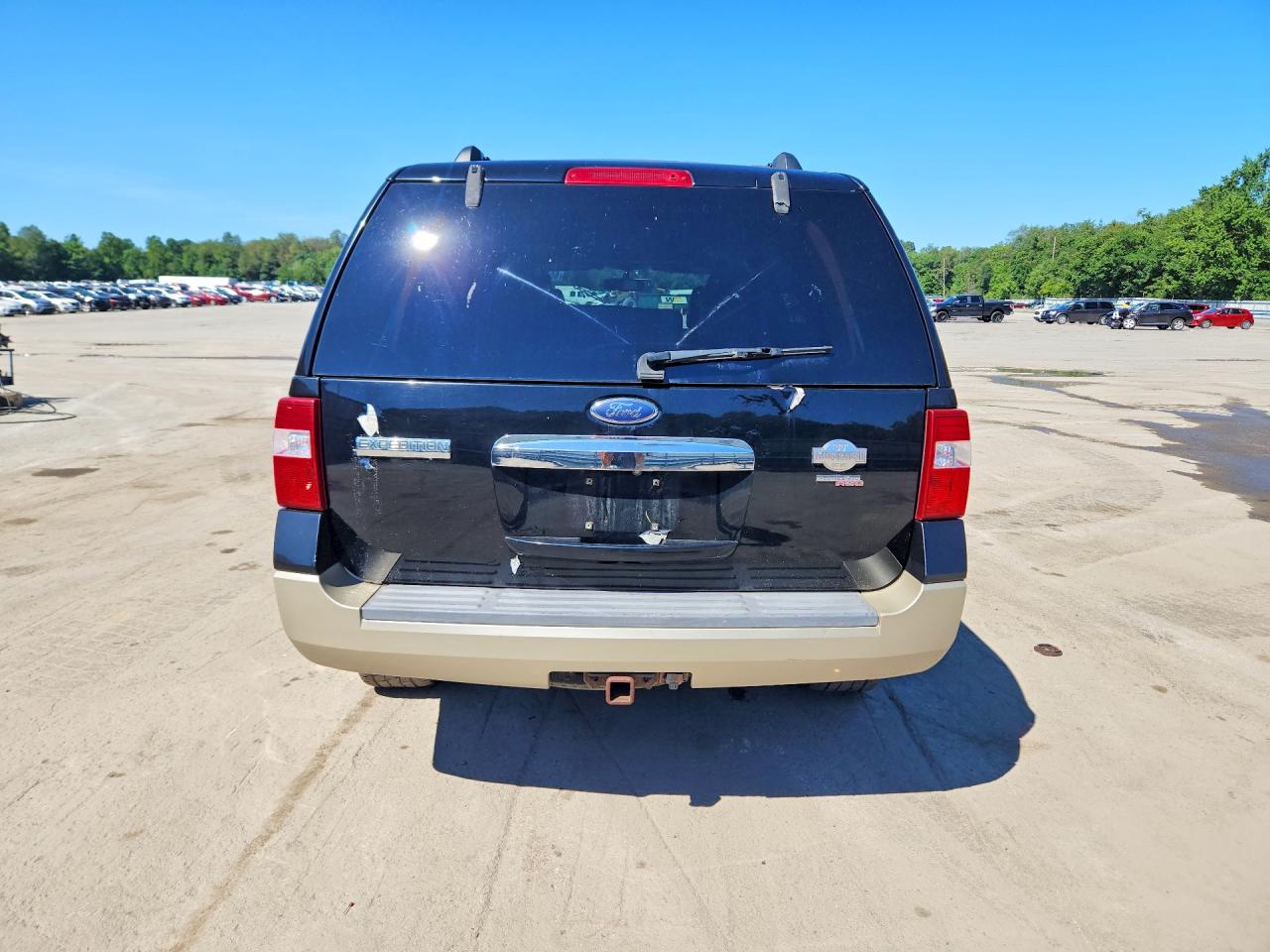 2008 Ford Expedition Eddie Bauer Black vin: 1FMFU185X8LA54707