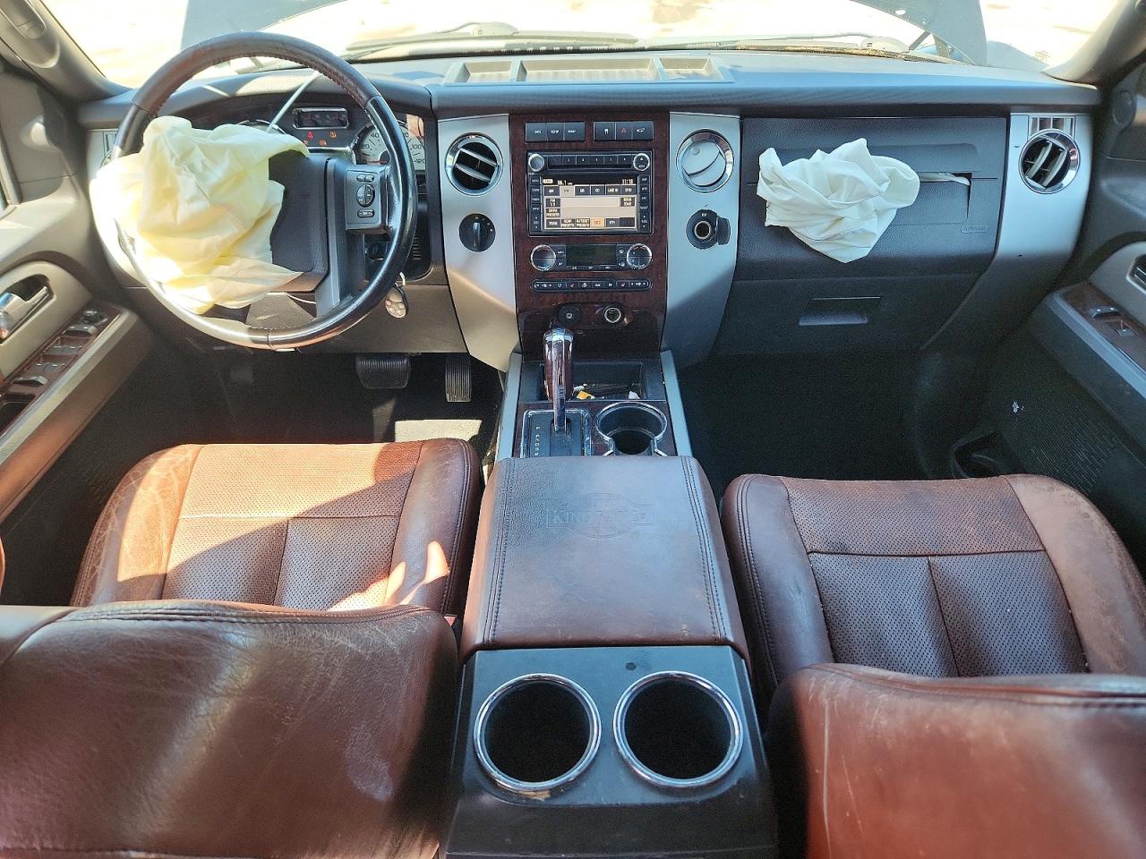 2008 Ford Expedition Eddie Bauer Black vin: 1FMFU185X8LA54707
