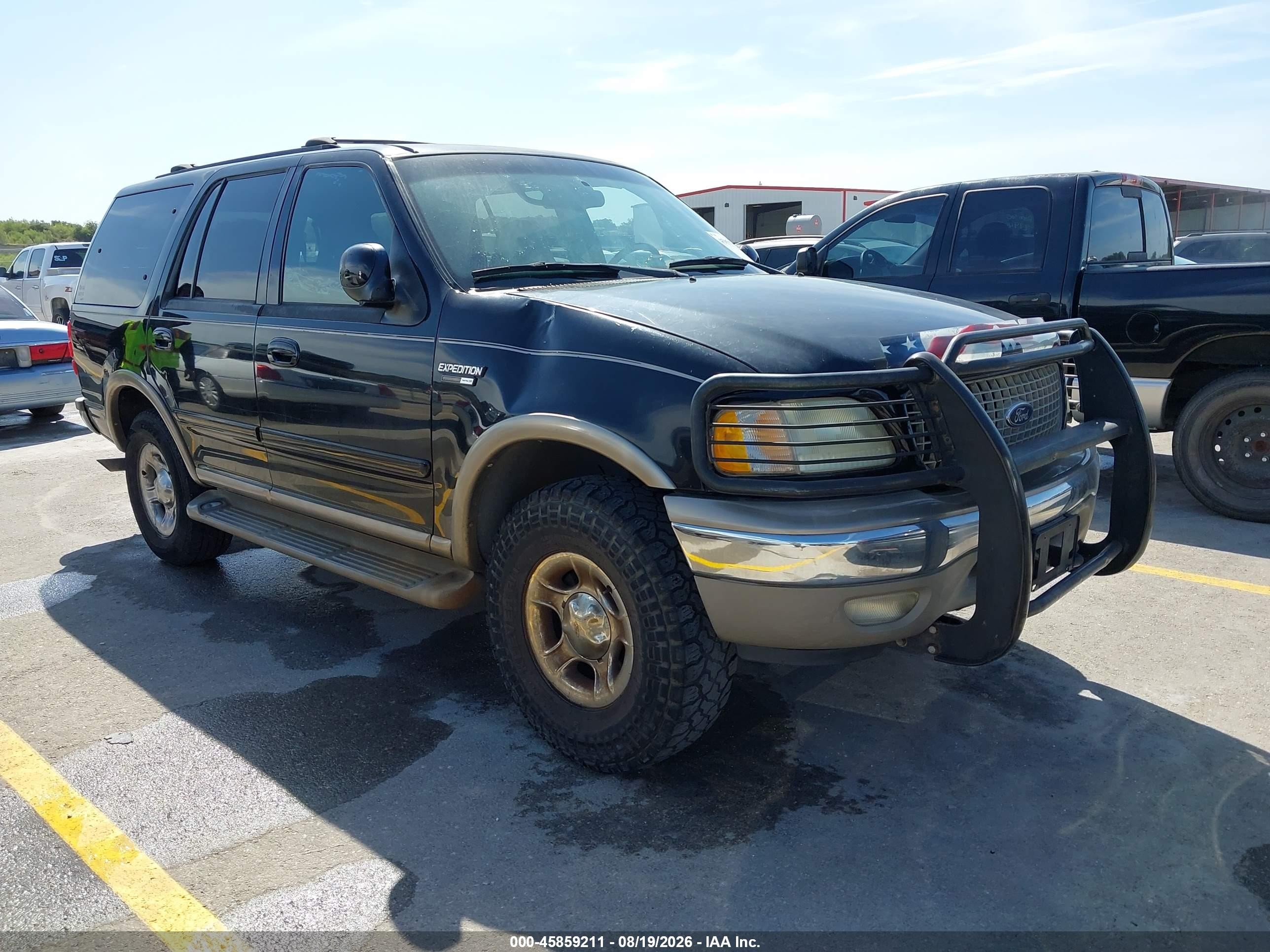 2002 Ford Expedition Eddie Bauer Brown vin: 1FMFU18L02LA22774
