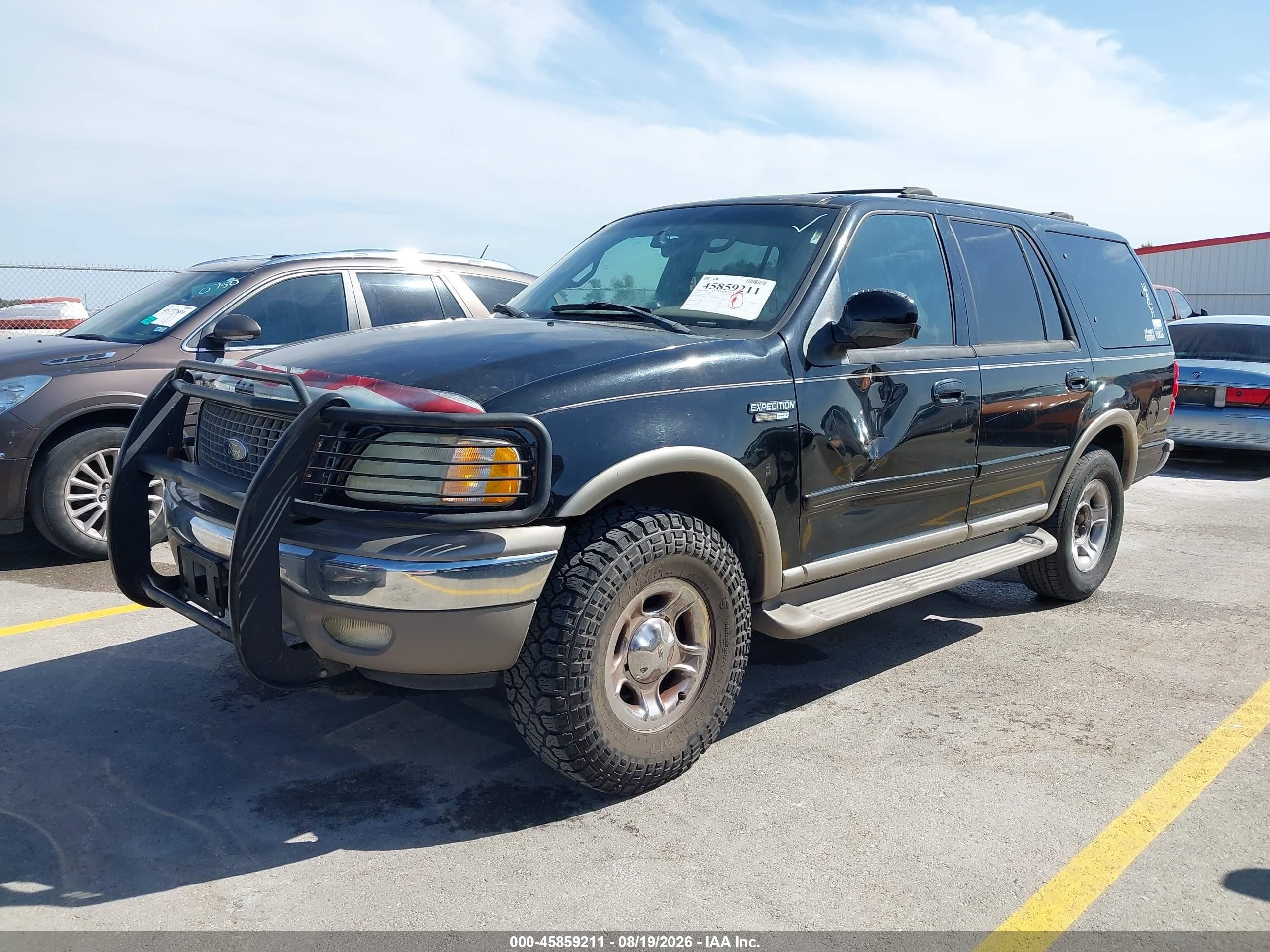 2002 Ford Expedition Eddie Bauer Brown vin: 1FMFU18L02LA22774