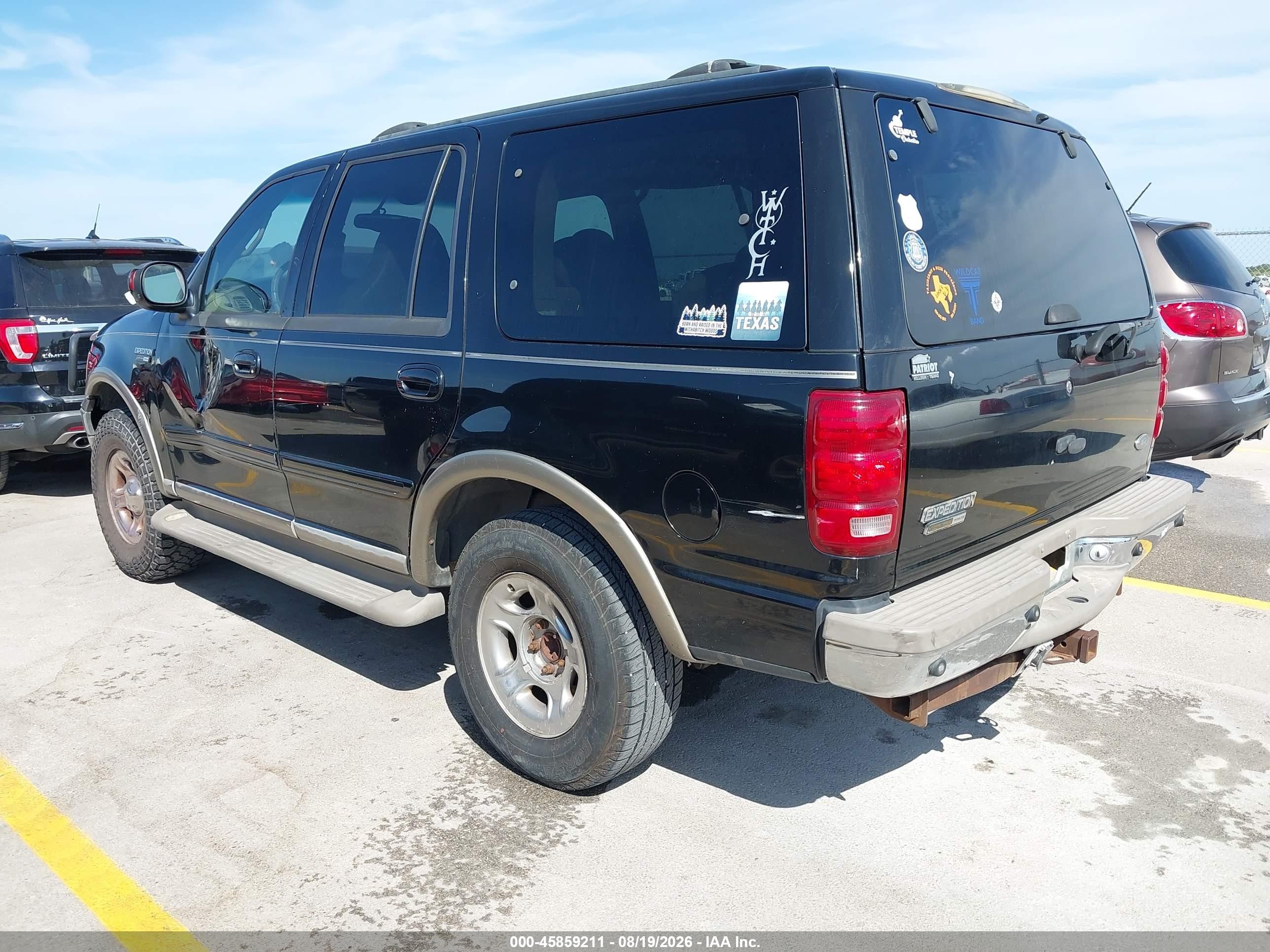 2002 Ford Expedition Eddie Bauer Brown vin: 1FMFU18L02LA22774