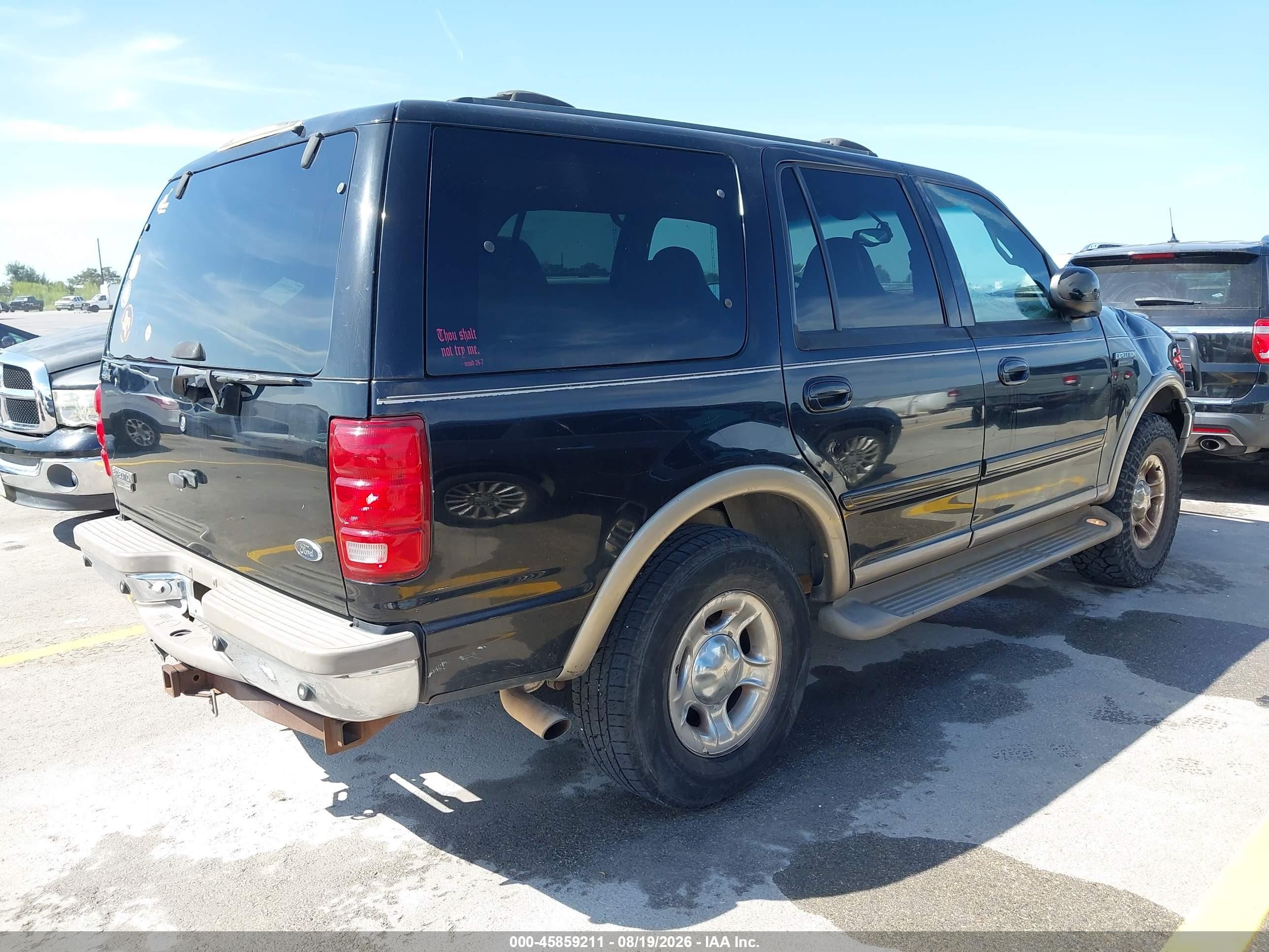 2002 Ford Expedition Eddie Bauer Brown vin: 1FMFU18L02LA22774