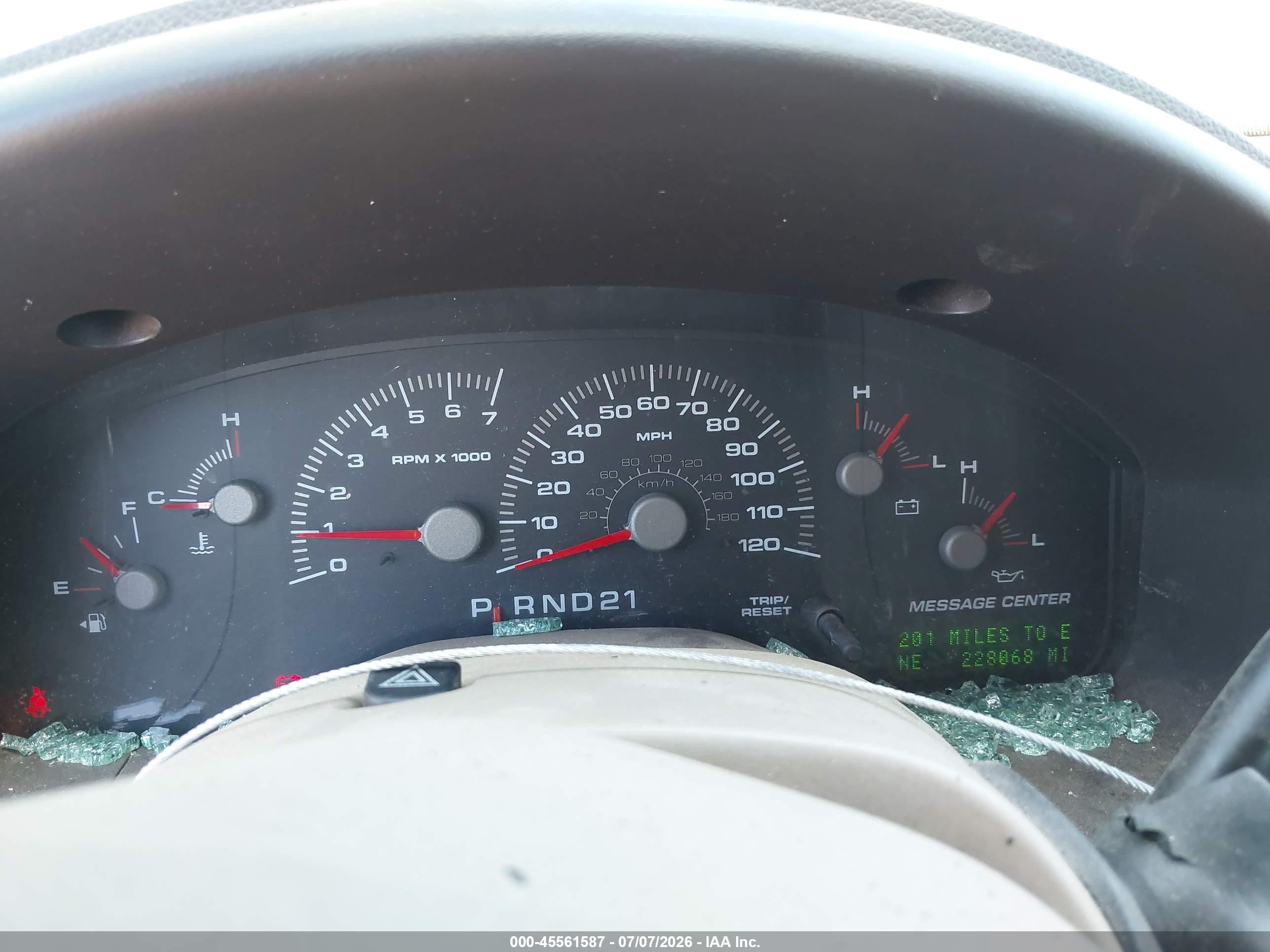 2004 Ford Expedition Eddie Bauer Blue vin: 1FMFU18L04LA47287