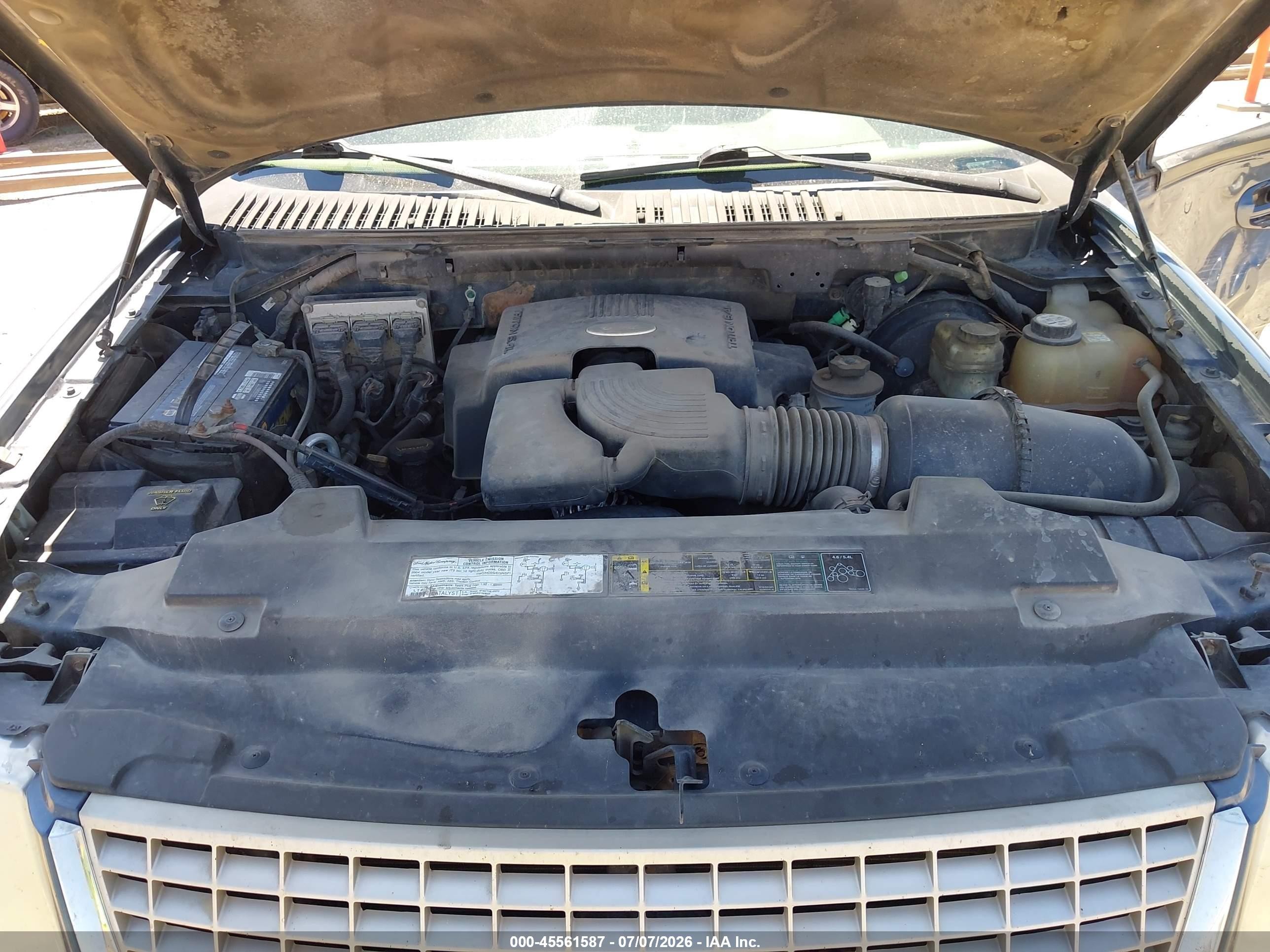 2004 Ford Expedition Eddie Bauer Blue vin: 1FMFU18L04LA47287