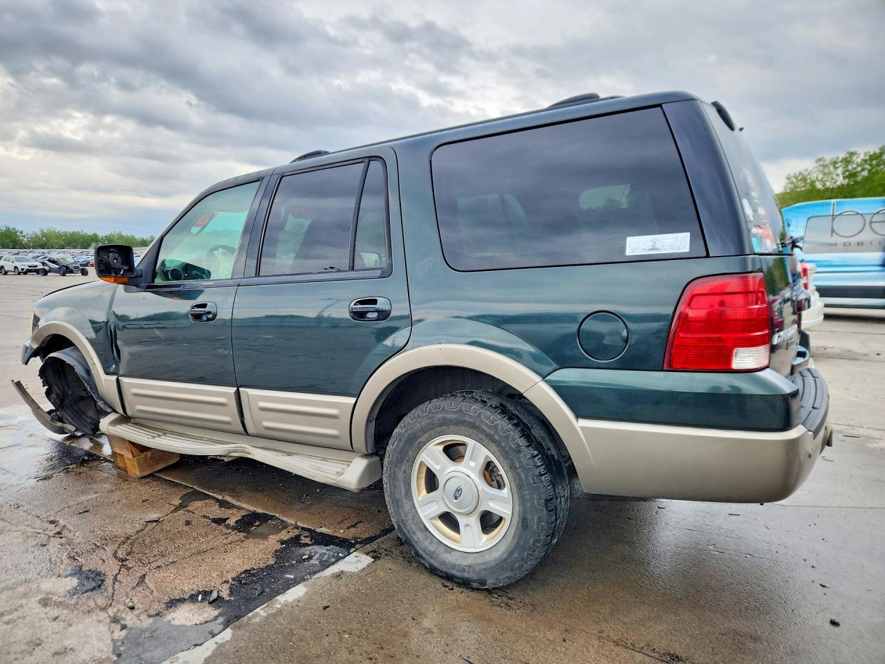2004 Ford Expedition Eddie Bauer Green vin: 1FMFU18L04LB47938