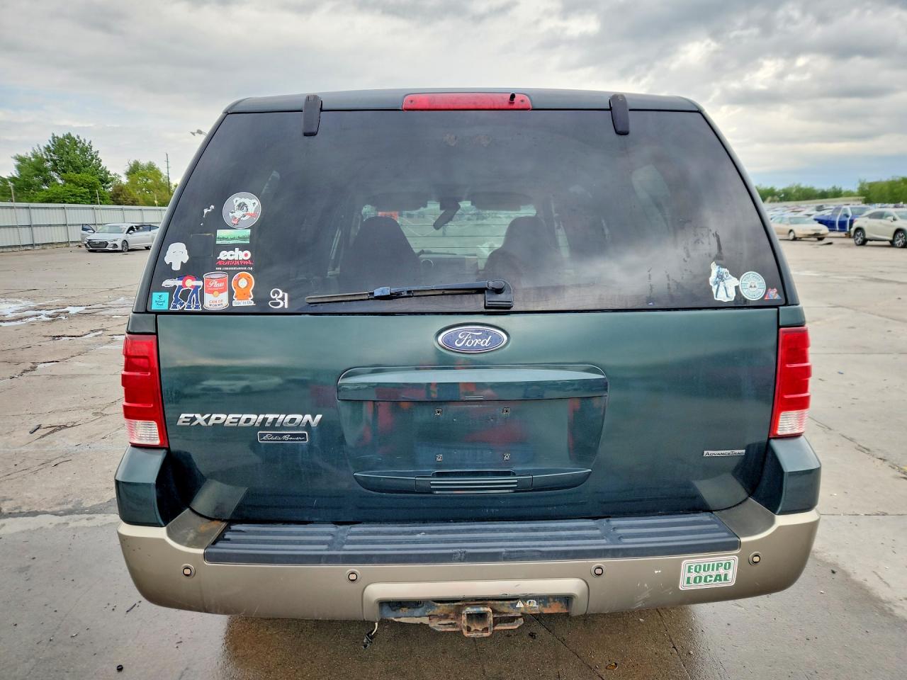 2004 Ford Expedition Eddie Bauer Green vin: 1FMFU18L04LB47938