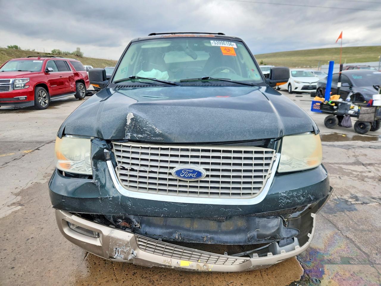 2004 Ford Expedition Eddie Bauer Green vin: 1FMFU18L04LB47938