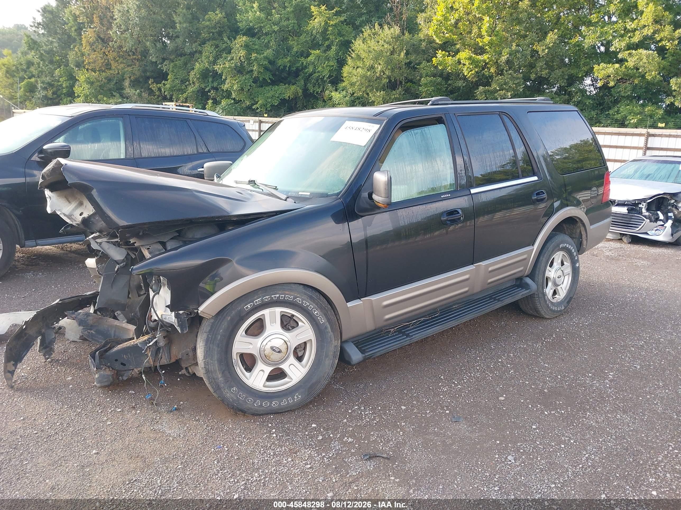 2003 Ford Expedition Eddie Bauer Черный vin: 1FMFU18L13LA64422
