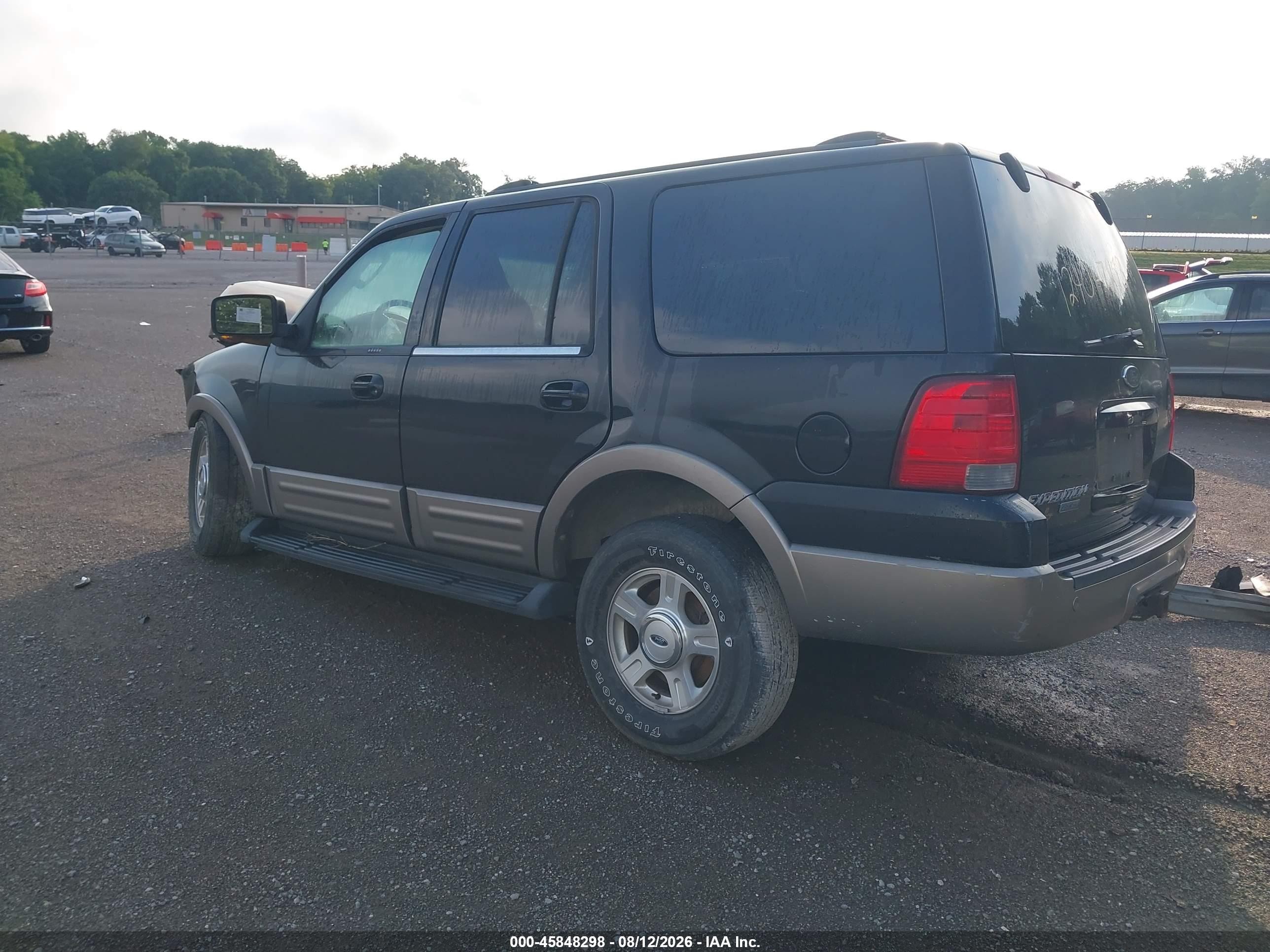 2003 Ford Expedition Eddie Bauer Черный vin: 1FMFU18L13LA64422