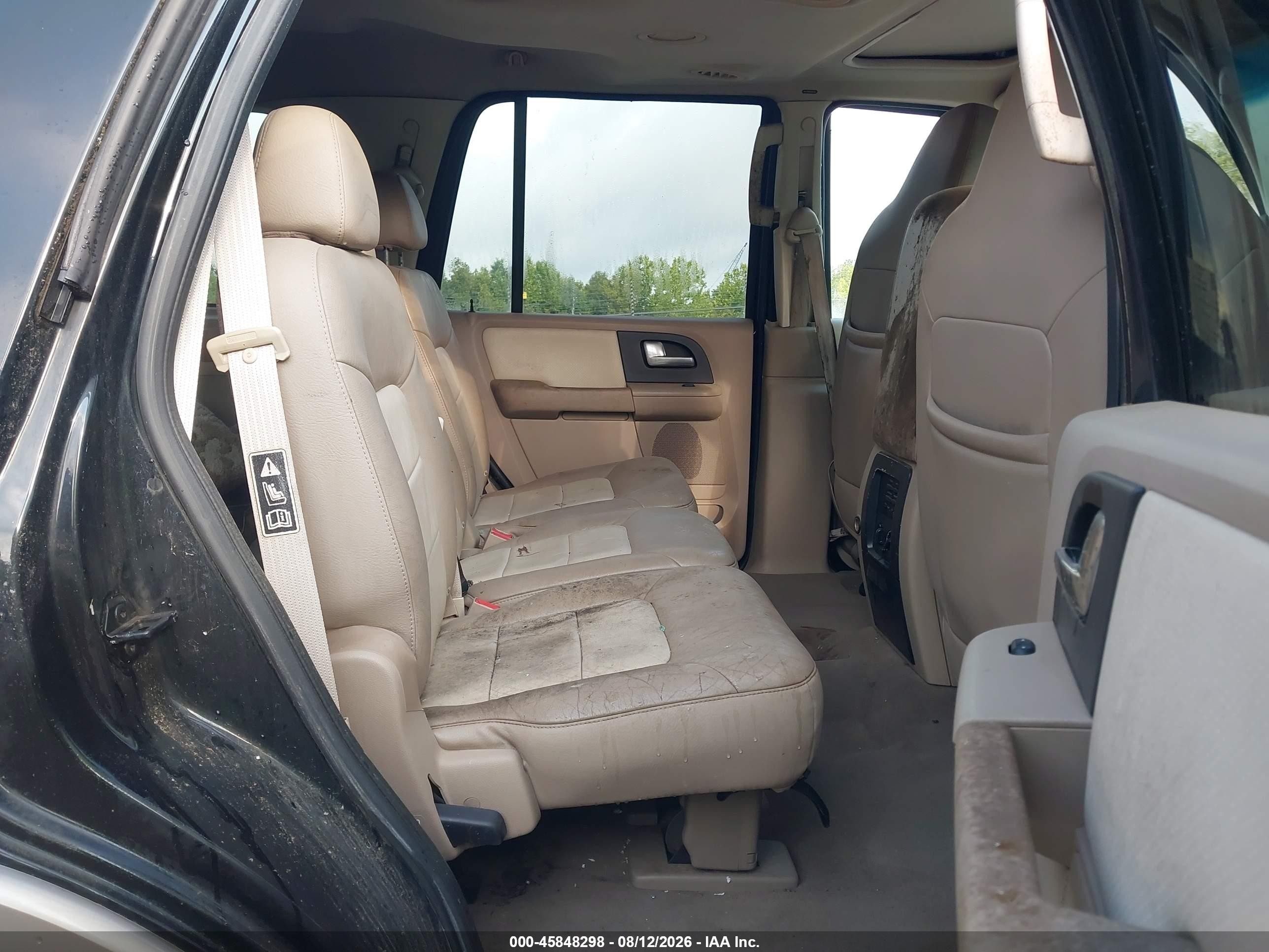 2003 Ford Expedition Eddie Bauer Черный vin: 1FMFU18L13LA64422