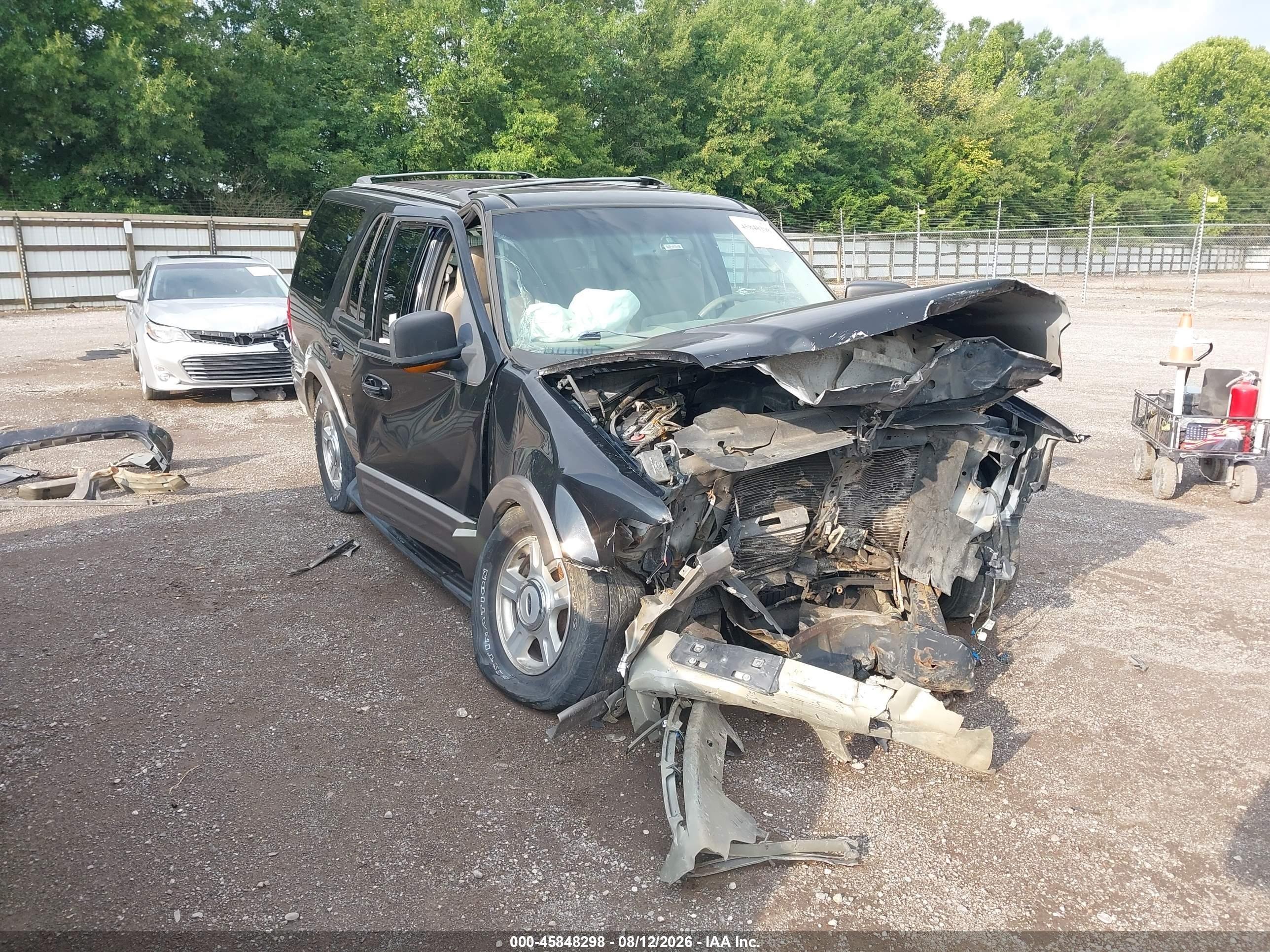 2003 Ford Expedition Eddie Bauer Черный vin: 1FMFU18L13LA64422
