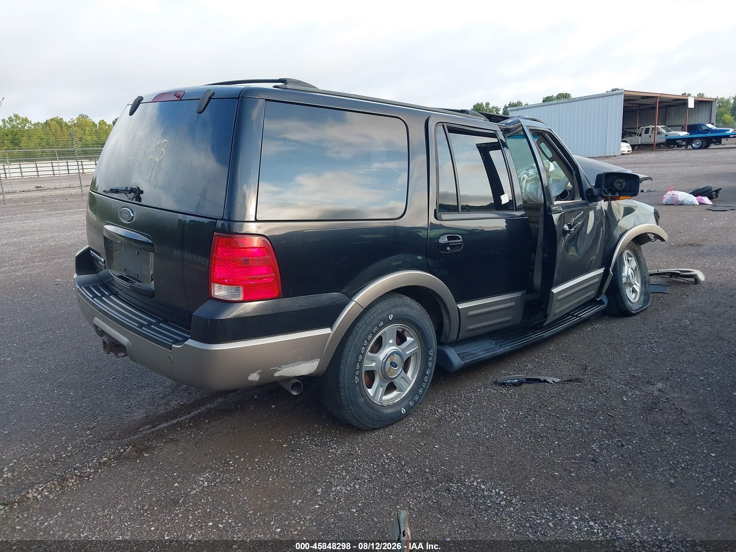 2003 Ford Expedition Eddie Bauer Черный vin: 1FMFU18L13LA64422