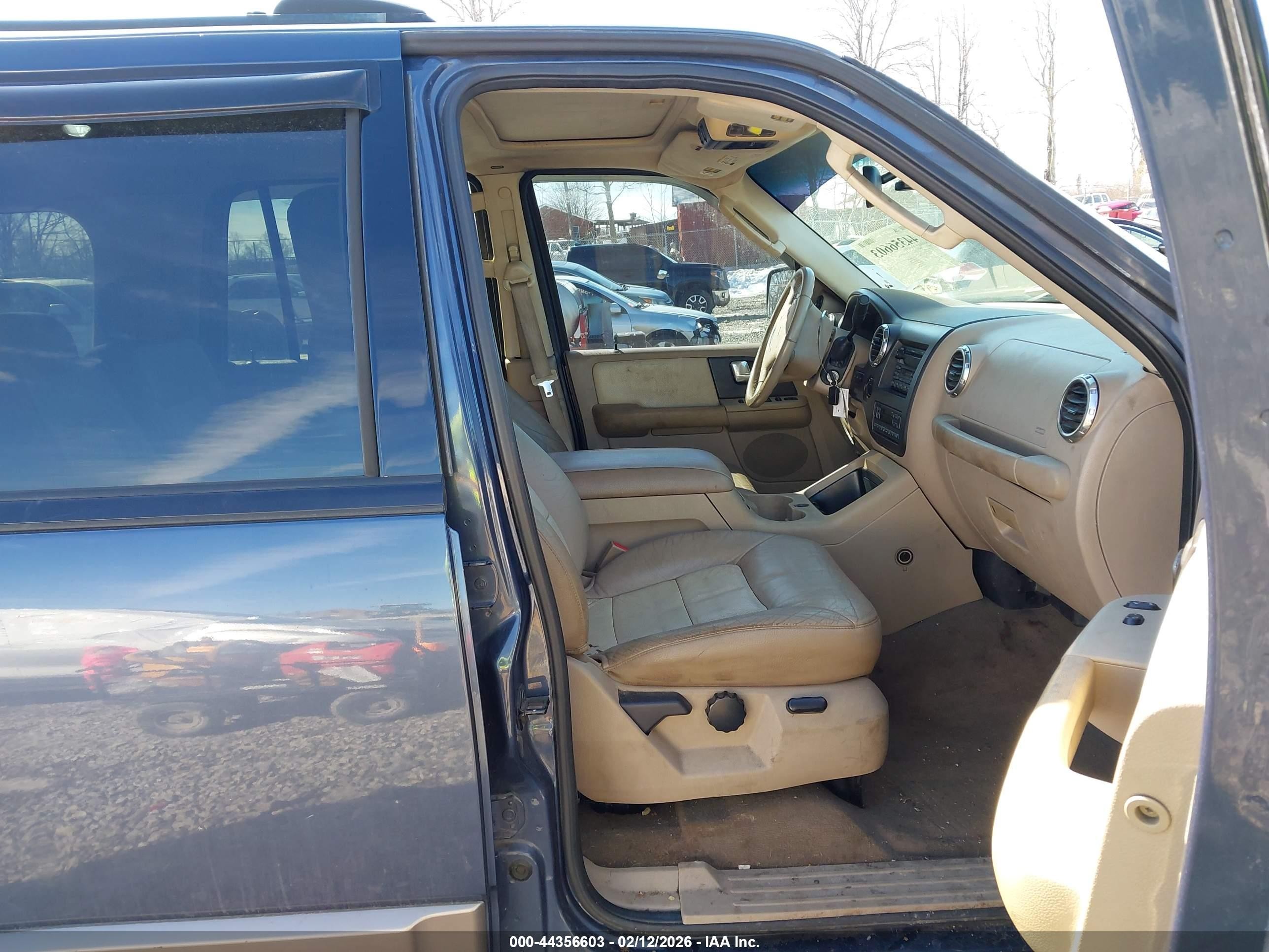 2003 Ford Expedition Eddie Bauer Blue vin: 1FMFU18L13LA98196