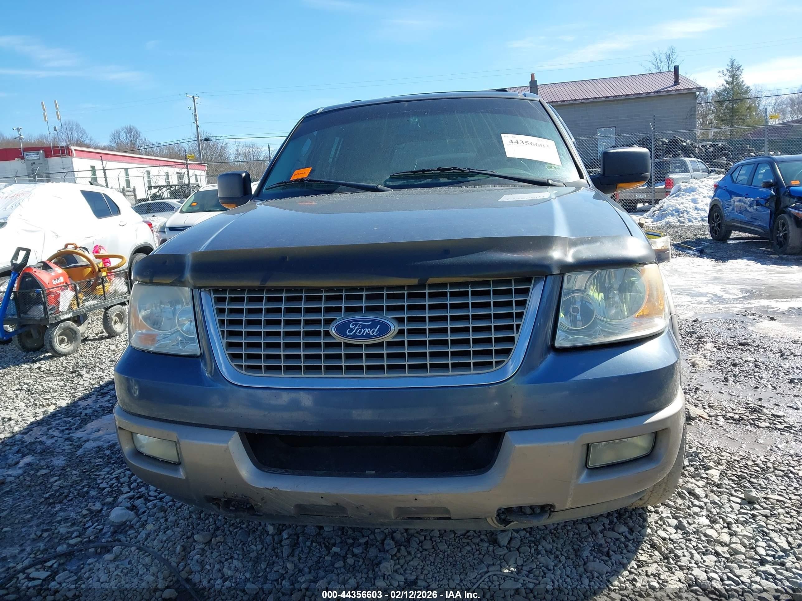 2003 Ford Expedition Eddie Bauer Blue vin: 1FMFU18L13LA98196
