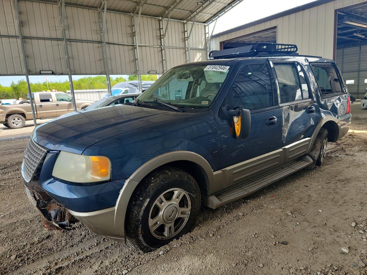 2004 Ford Expedition Eddie Bauer Синий vin: 1FMFU18L14LA12516