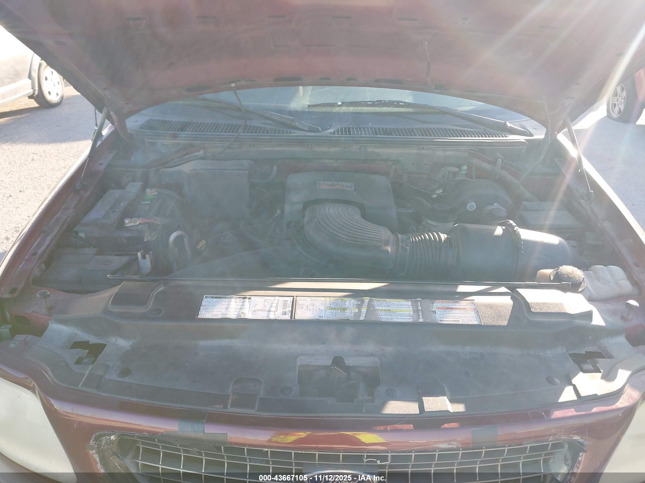 1997 Ford Expedition Eddie Bauer/xlt Бордовый vin: 1FMFU18L1VLC03919