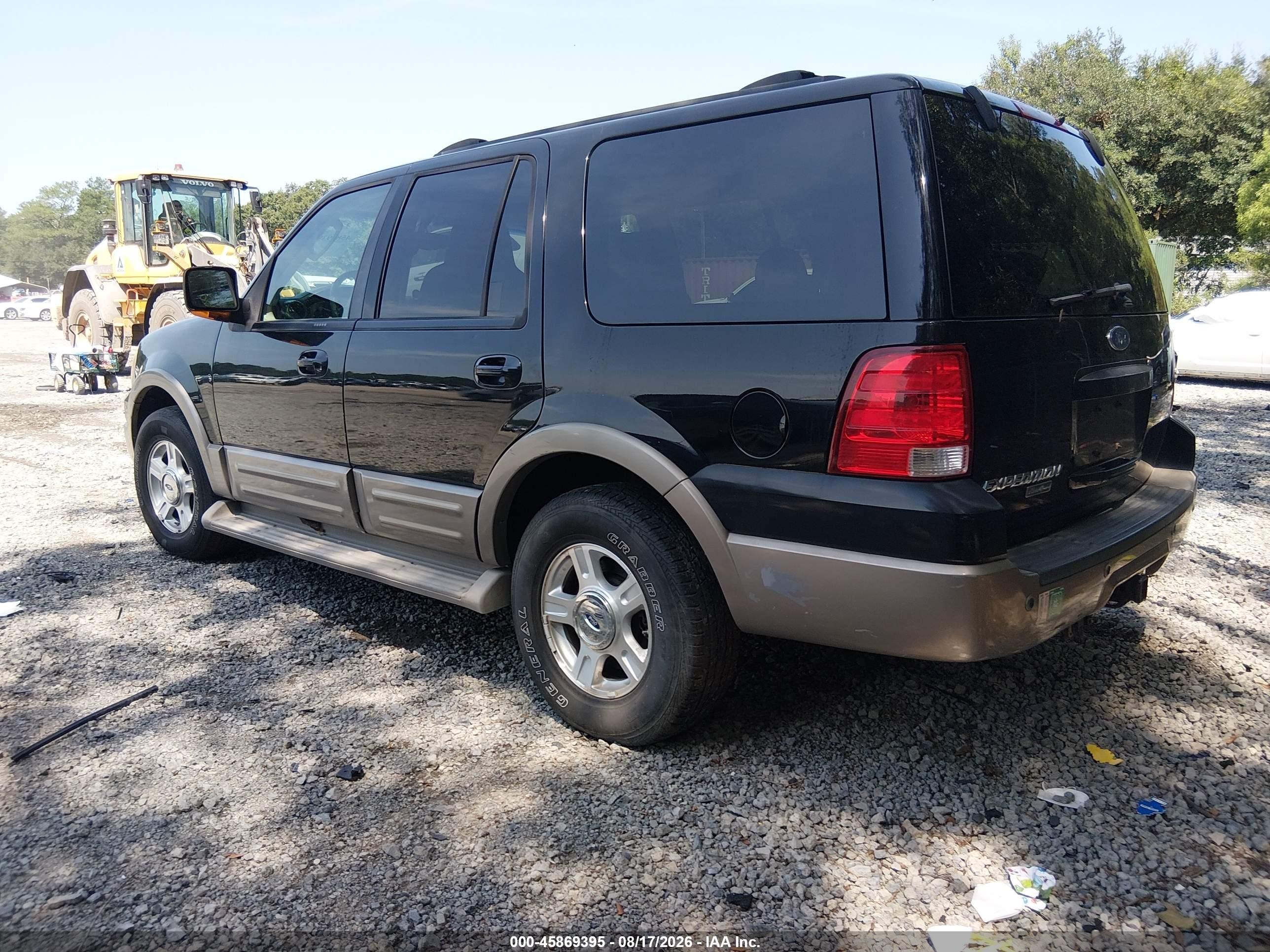 2004 Ford Expedition Eddie Bauer Черный vin: 1FMFU18L24LA42706