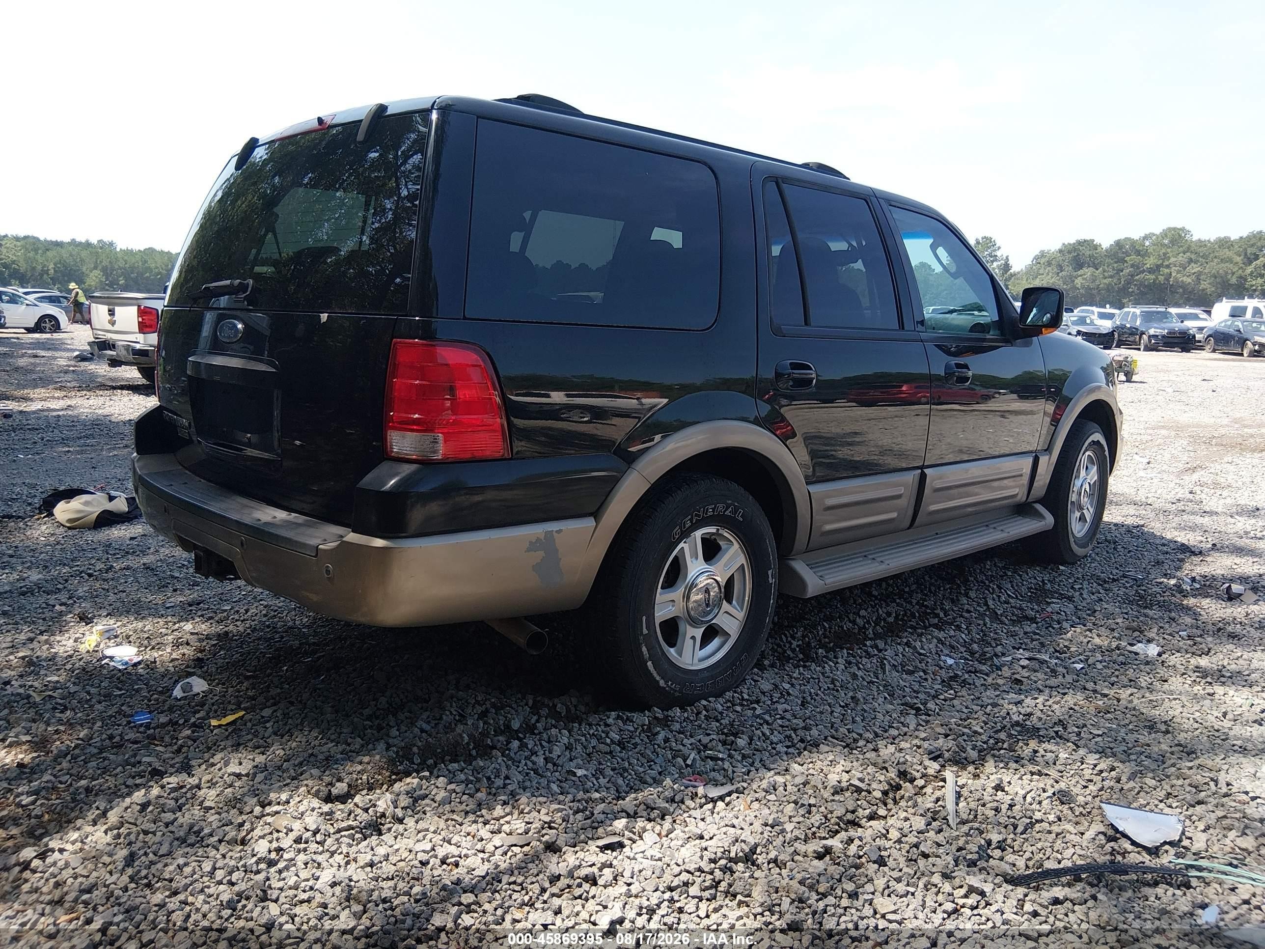 2004 Ford Expedition Eddie Bauer Черный vin: 1FMFU18L24LA42706