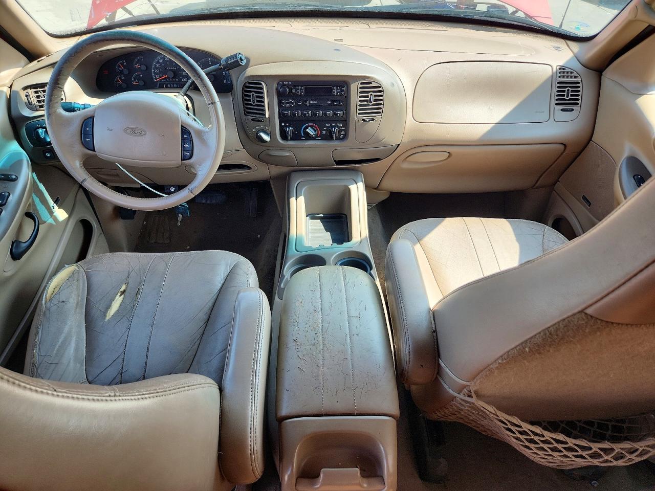 1997 Ford Expedition Red vin: 1FMFU18L2VLA69664
