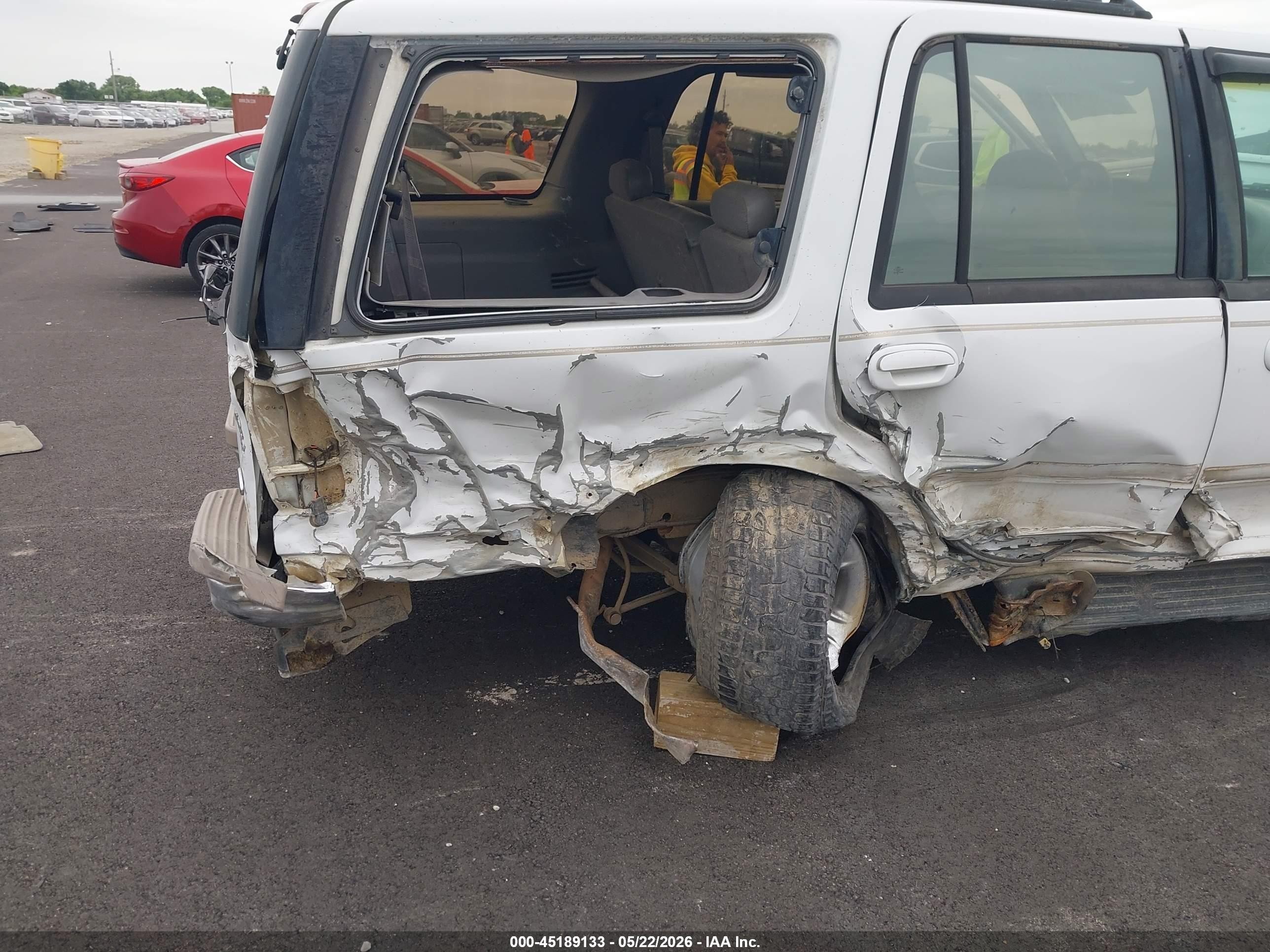 1997 Ford Expedition Eddie Bauer/xlt White vin: 1FMFU18L2VLB42189