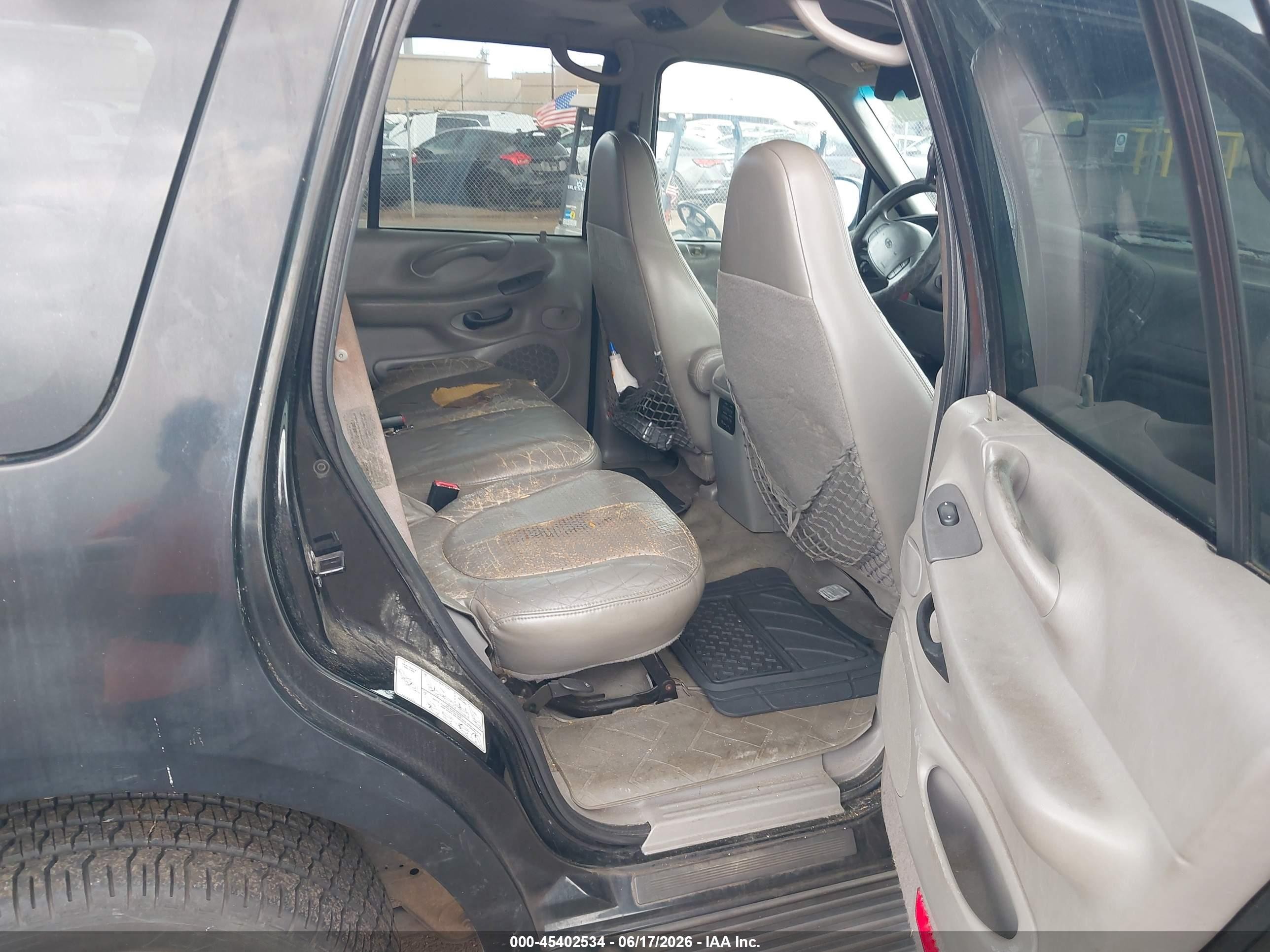 1997 Ford Expedition Eddie Bauer/xlt Blue vin: 1FMFU18L2VLC02603