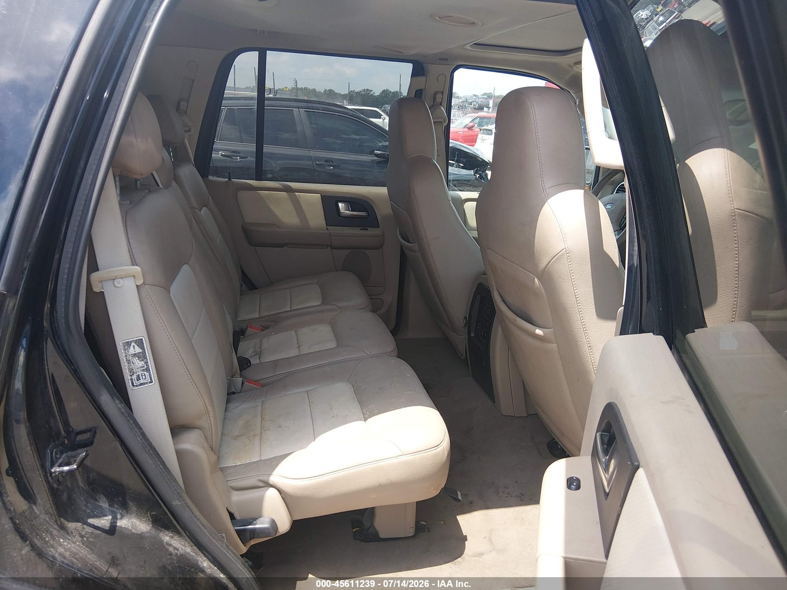 2003 Ford Expedition Eddie Bauer Черный vin: 1FMFU18L33LA80802