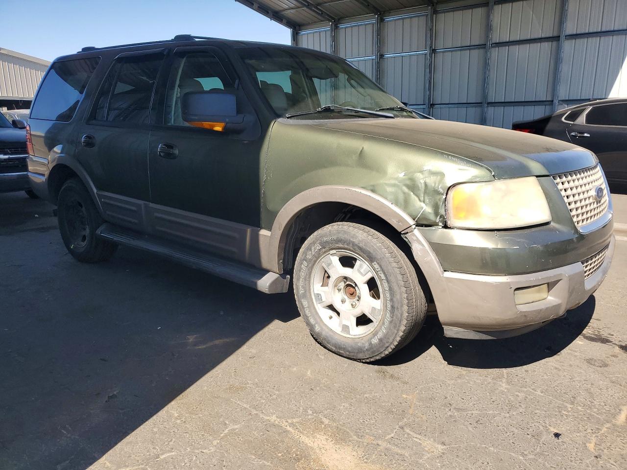 2003 Ford Expedition Eddie Bauer Green vin: 1FMFU18L53LA52645