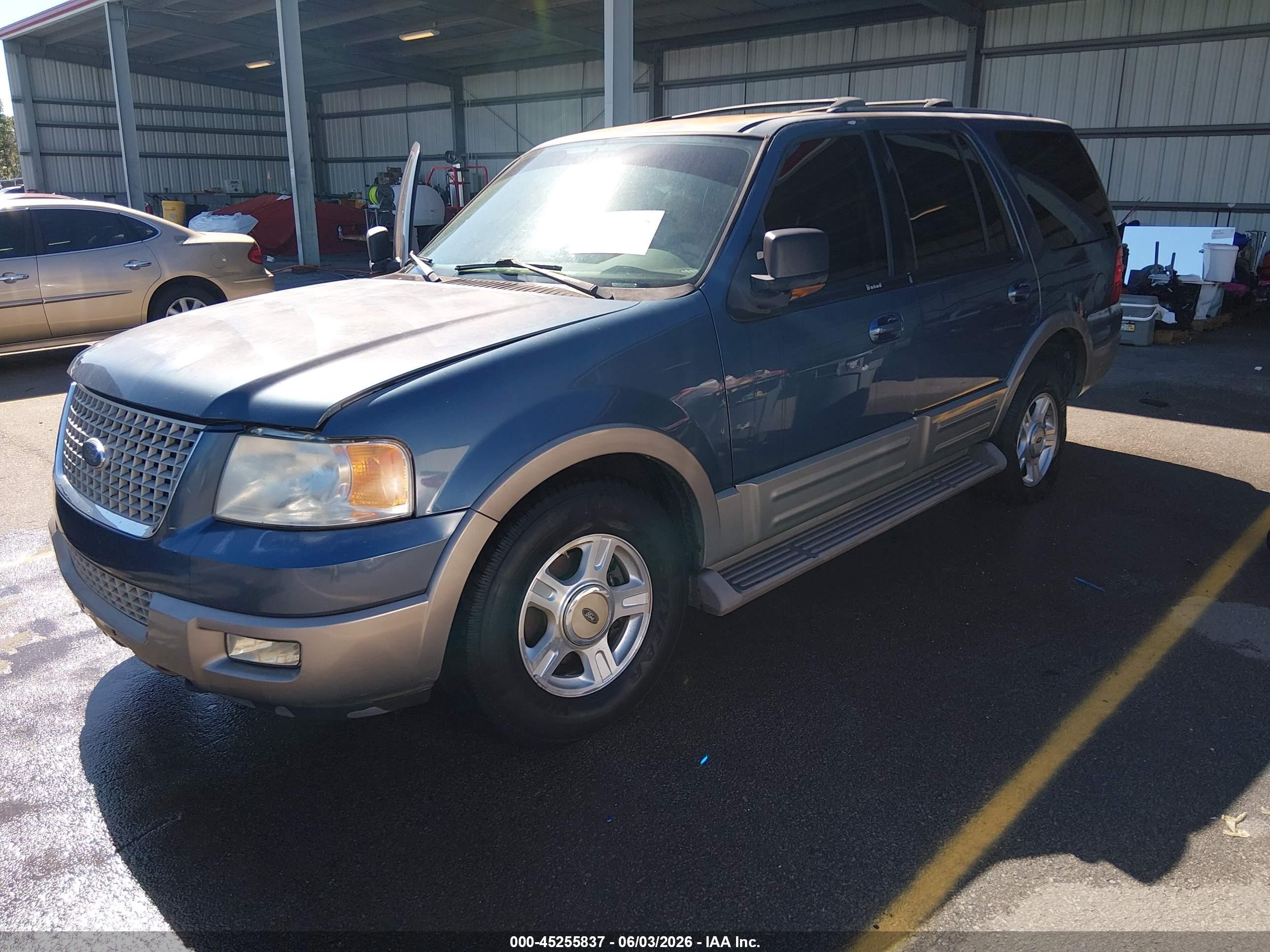 2003 Ford Expedition Eddie Bauer Blue vin: 1FMFU18L53LC12765