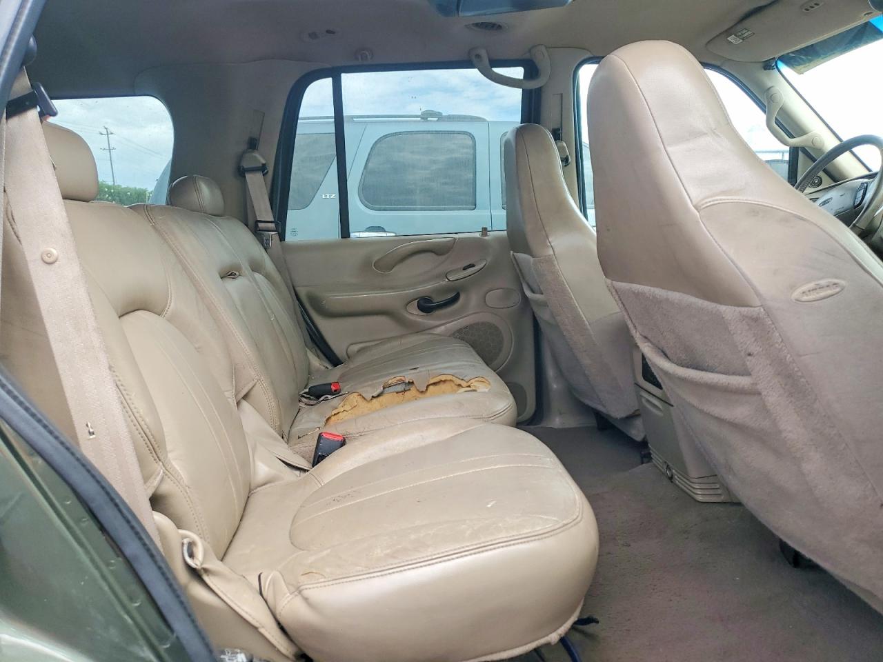 2001 Ford Expedition Eddie Bauer Green vin: 1FMFU18L61LA87823