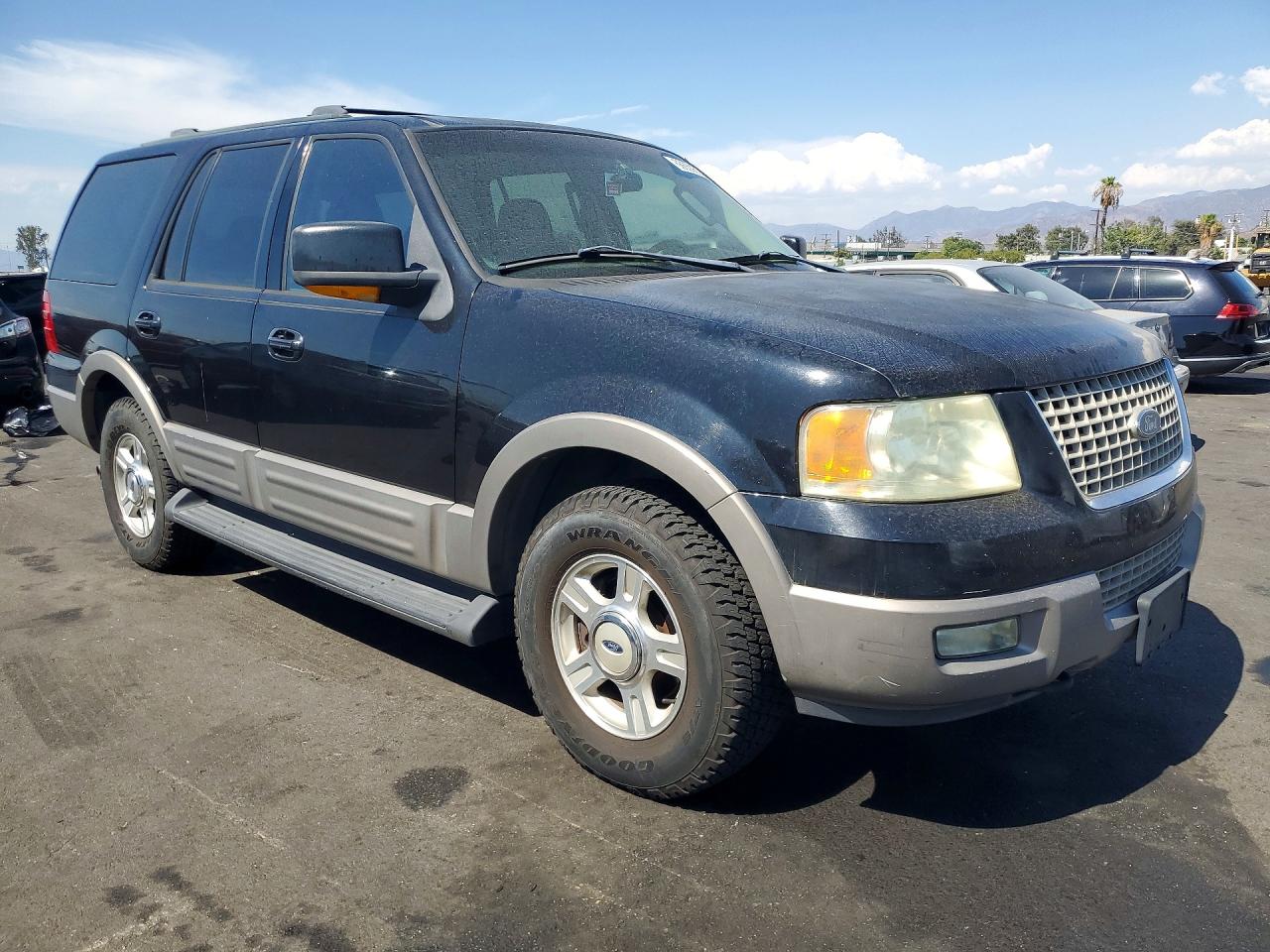 2003 Ford Expedition Eddie Bauer Black vin: 1FMFU18L63LA37653
