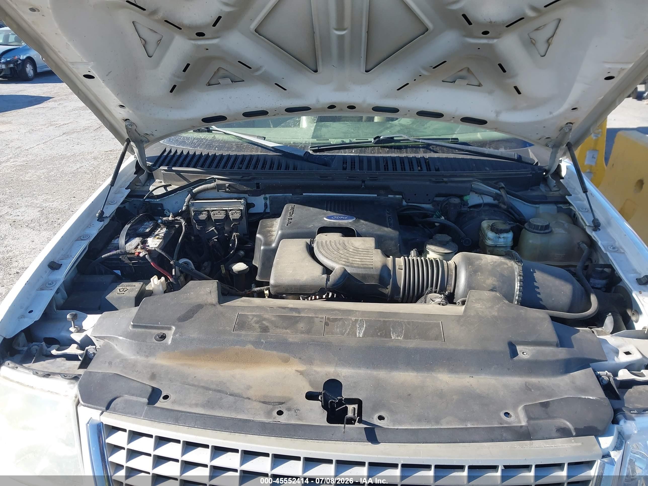2003 Ford Expedition Eddie Bauer White vin: 1FMFU18L63LC04819
