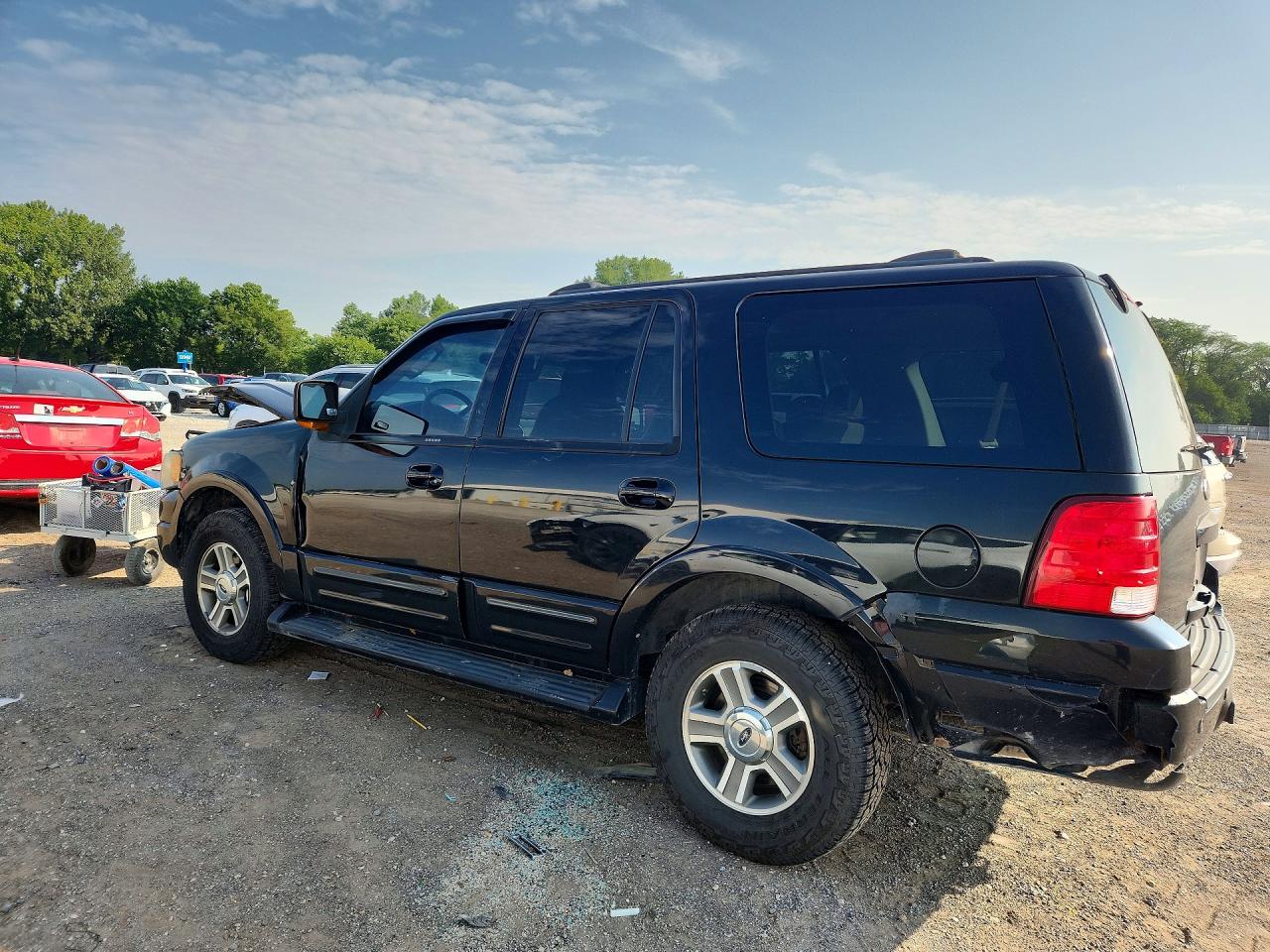 2004 Ford Expedition Eddie Bauer Черный vin: 1FMFU18L64LB06097
