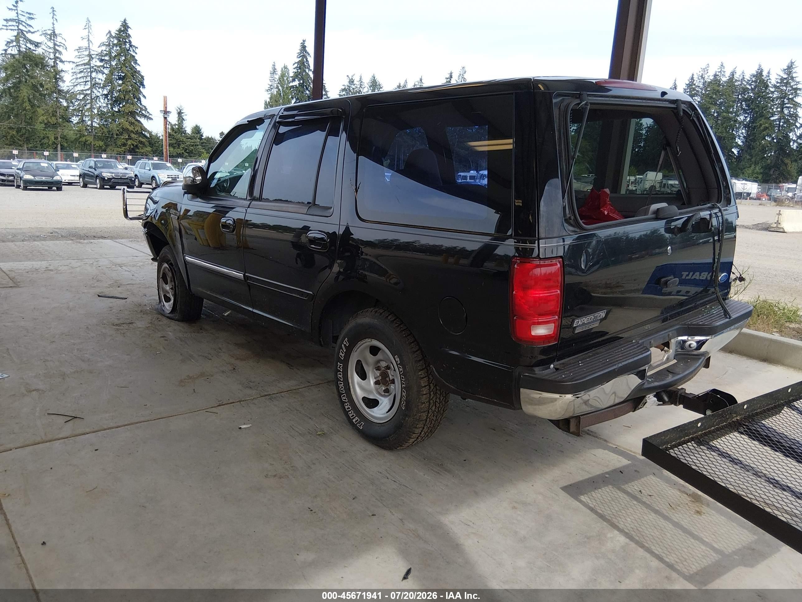 1997 Ford Expedition Eddie Bauer/xlt Black vin: 1FMFU18L6VLB81884