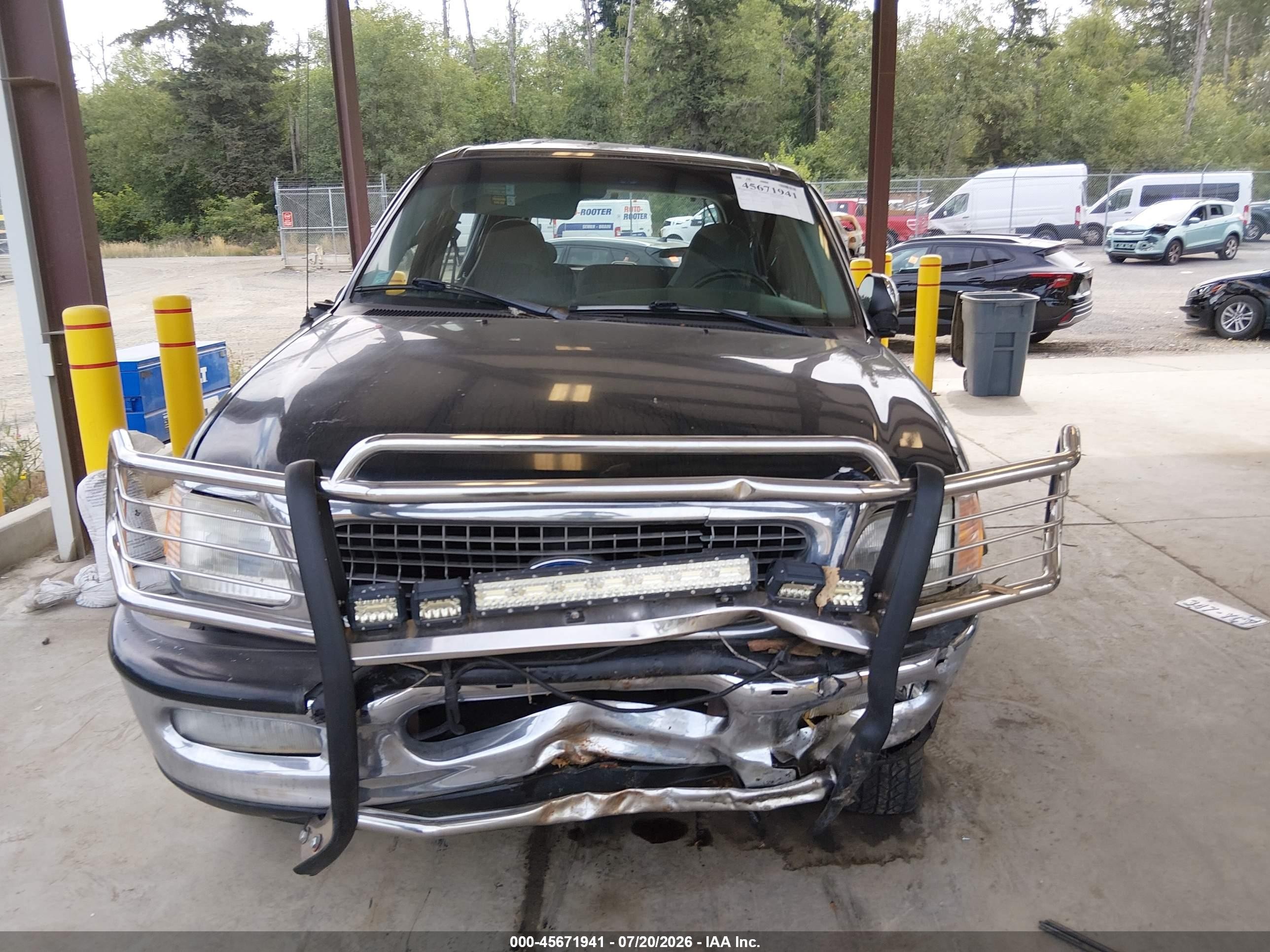 1997 Ford Expedition Eddie Bauer/xlt Black vin: 1FMFU18L6VLB81884