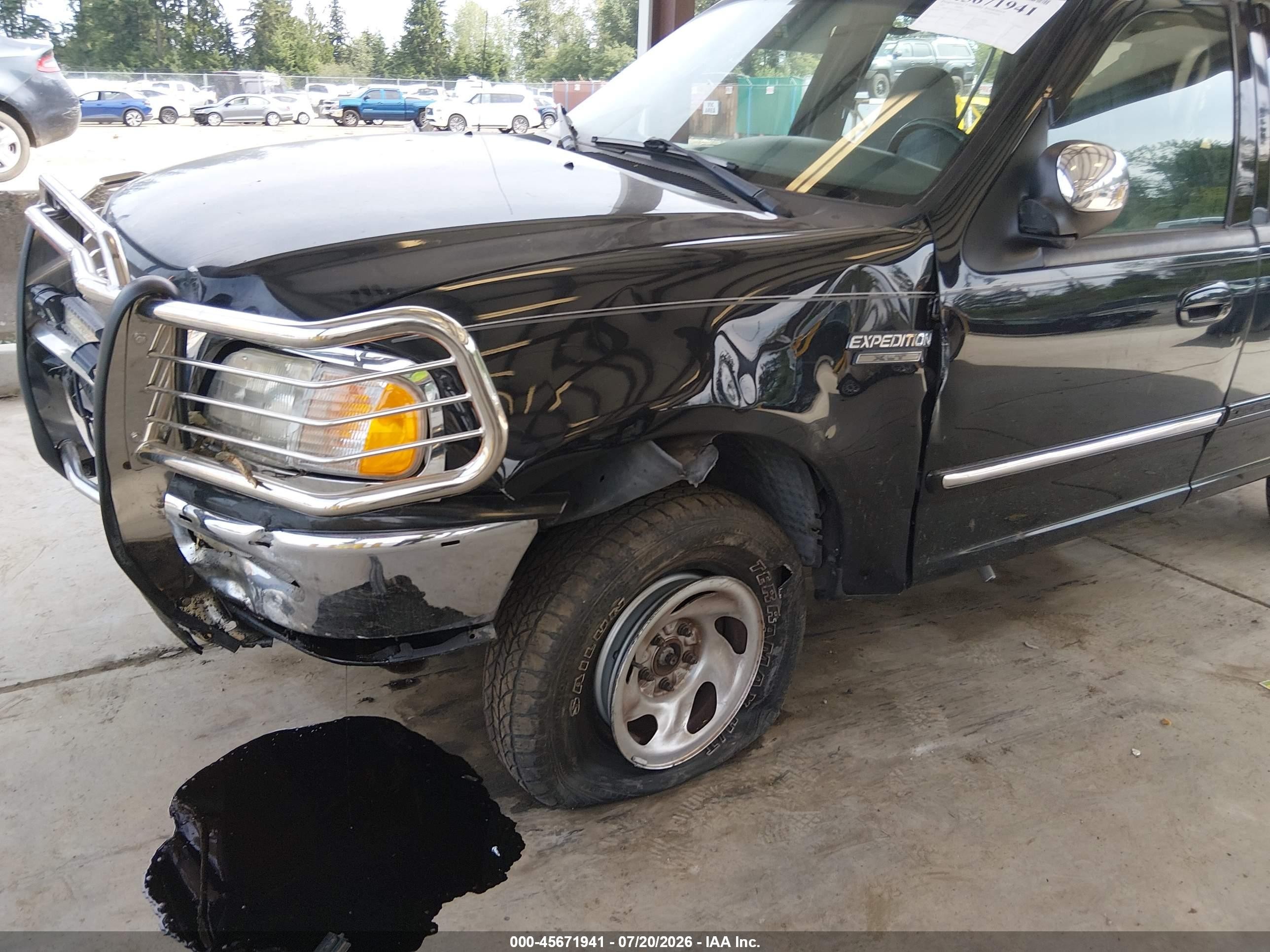 1997 Ford Expedition Eddie Bauer/xlt Black vin: 1FMFU18L6VLB81884