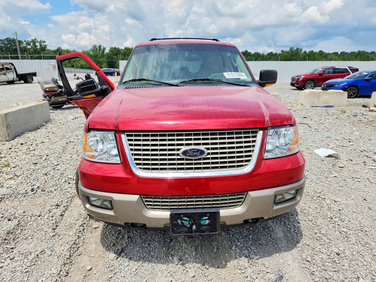 2003 Ford Expedition Eddie Bauer Красный vin: 1FMFU18L73LA09540