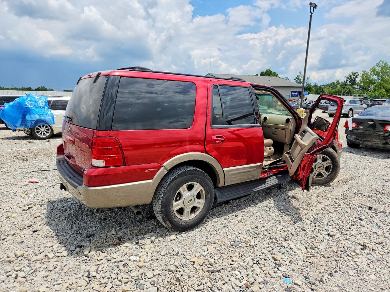 2003 Ford Expedition Eddie Bauer Красный vin: 1FMFU18L73LA09540
