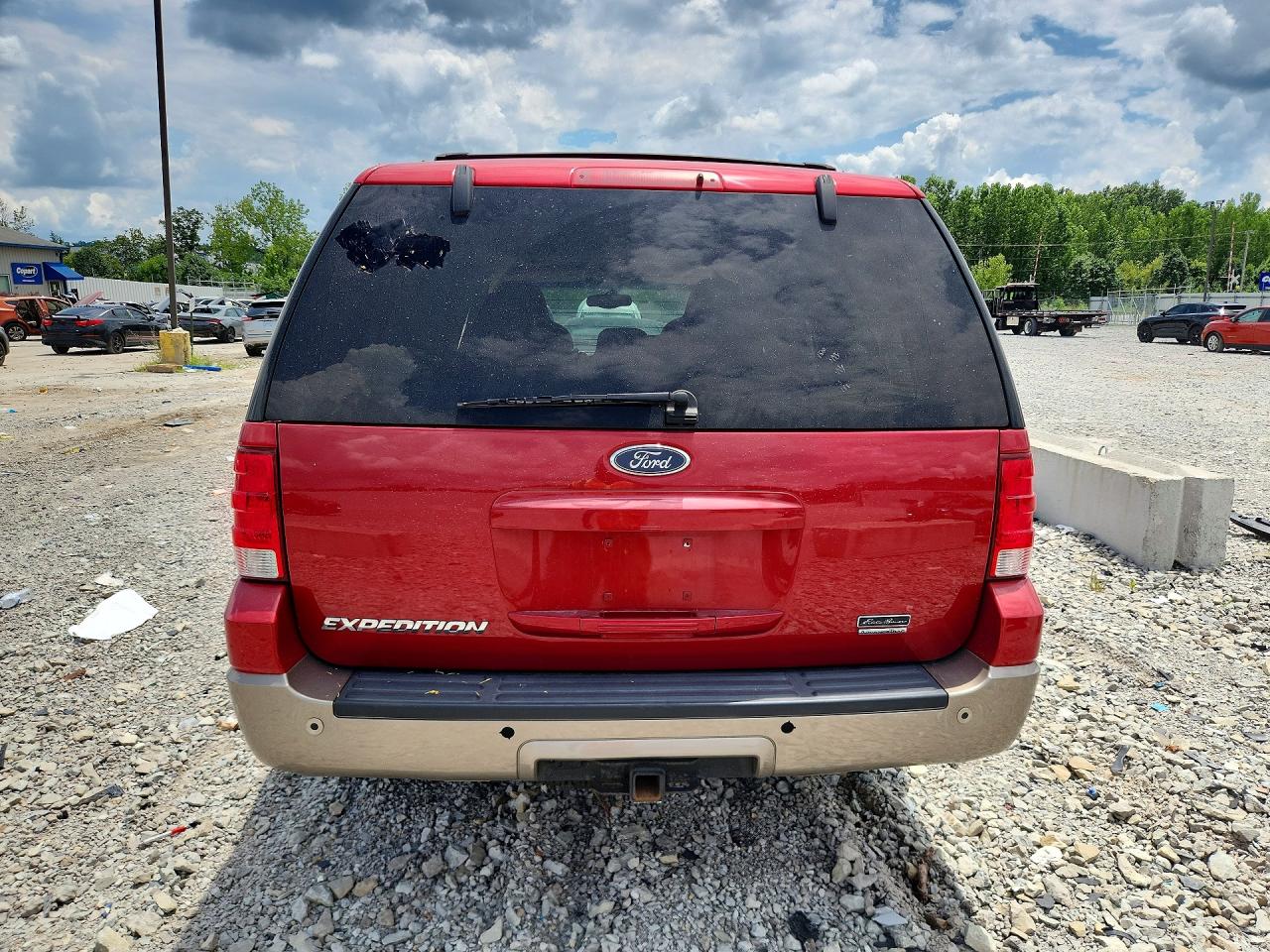 2003 Ford Expedition Eddie Bauer Красный vin: 1FMFU18L73LA09540